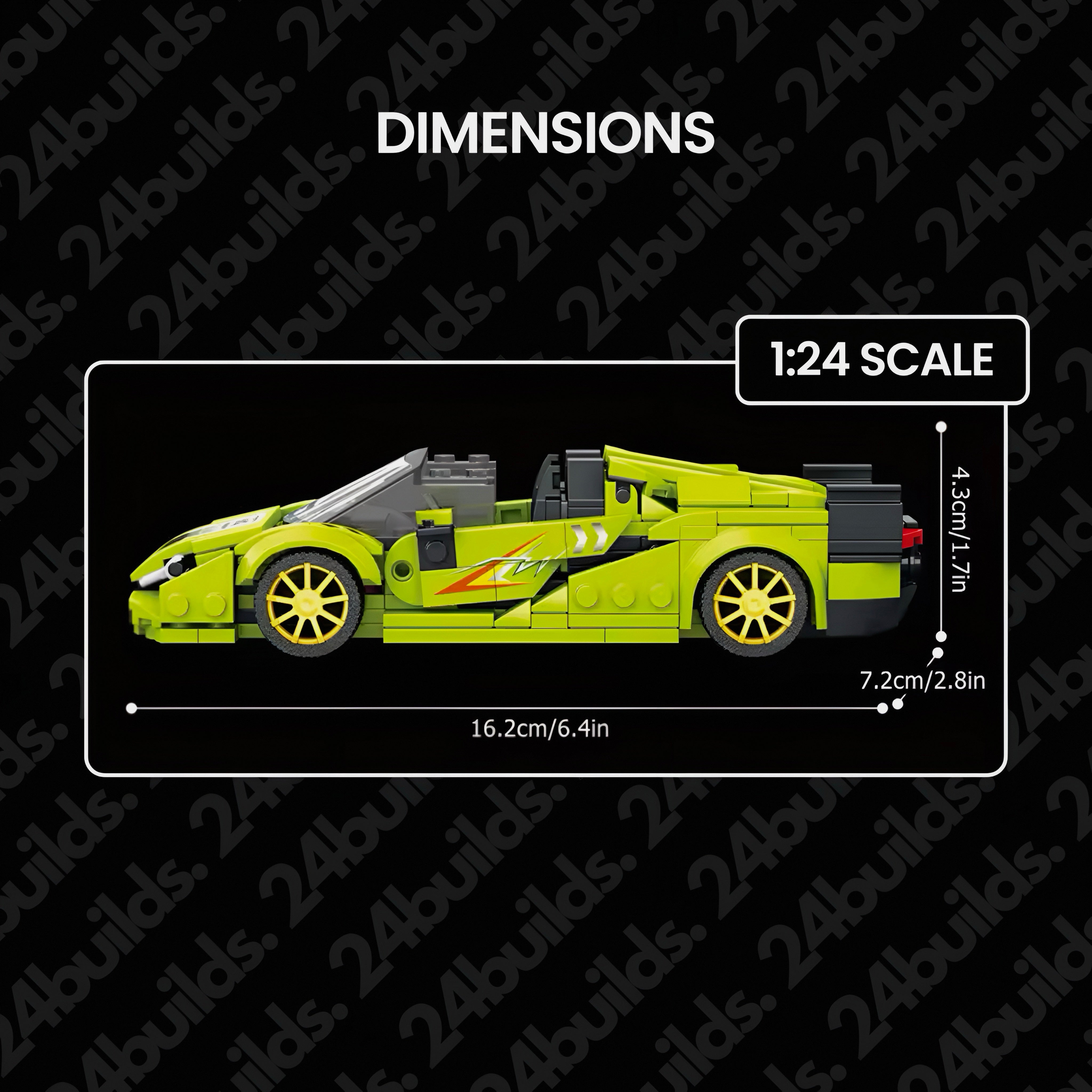 Italian V12 Hybrid Hypercar | 368pcs