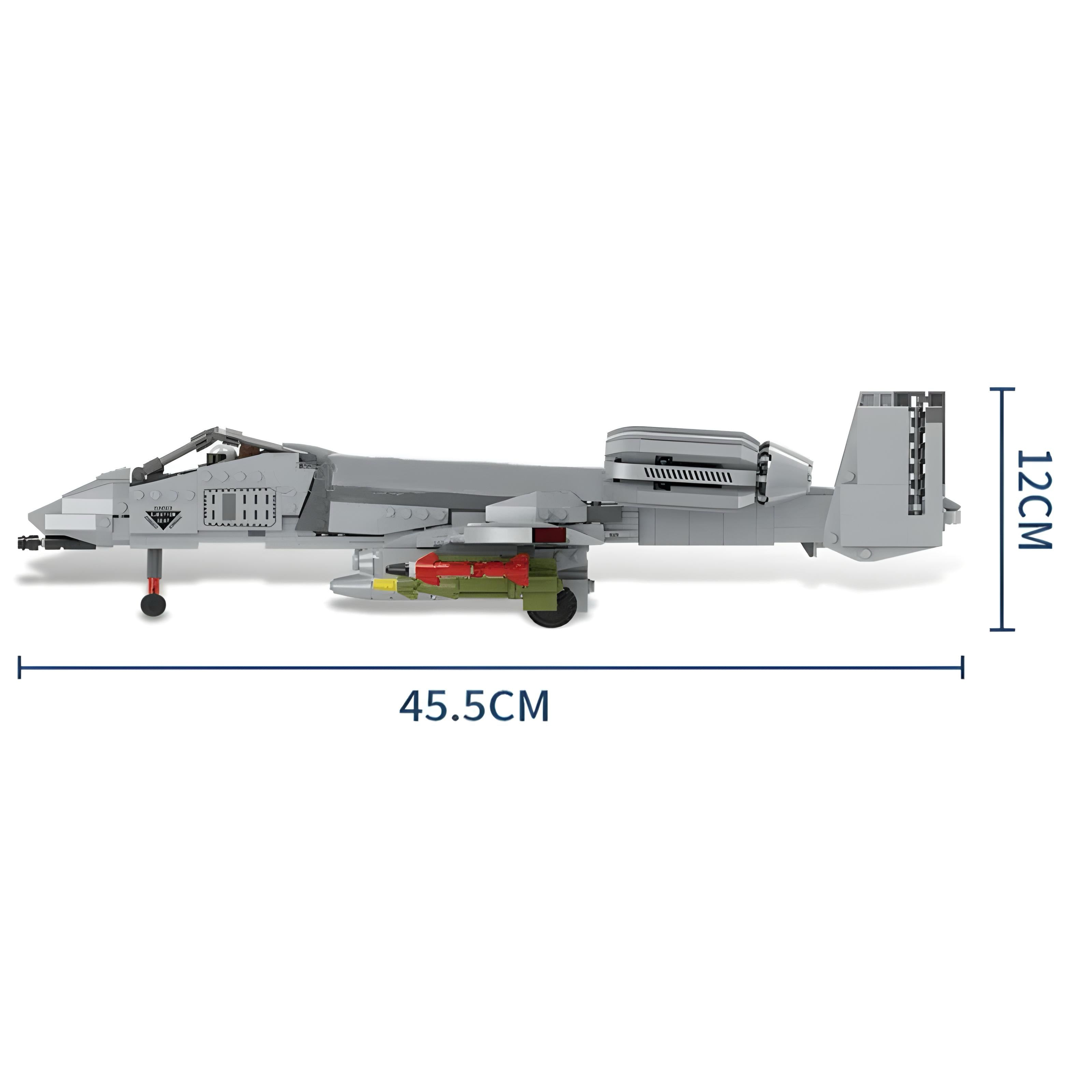 A-10 Ground Attack Aircraft | 1049pcs