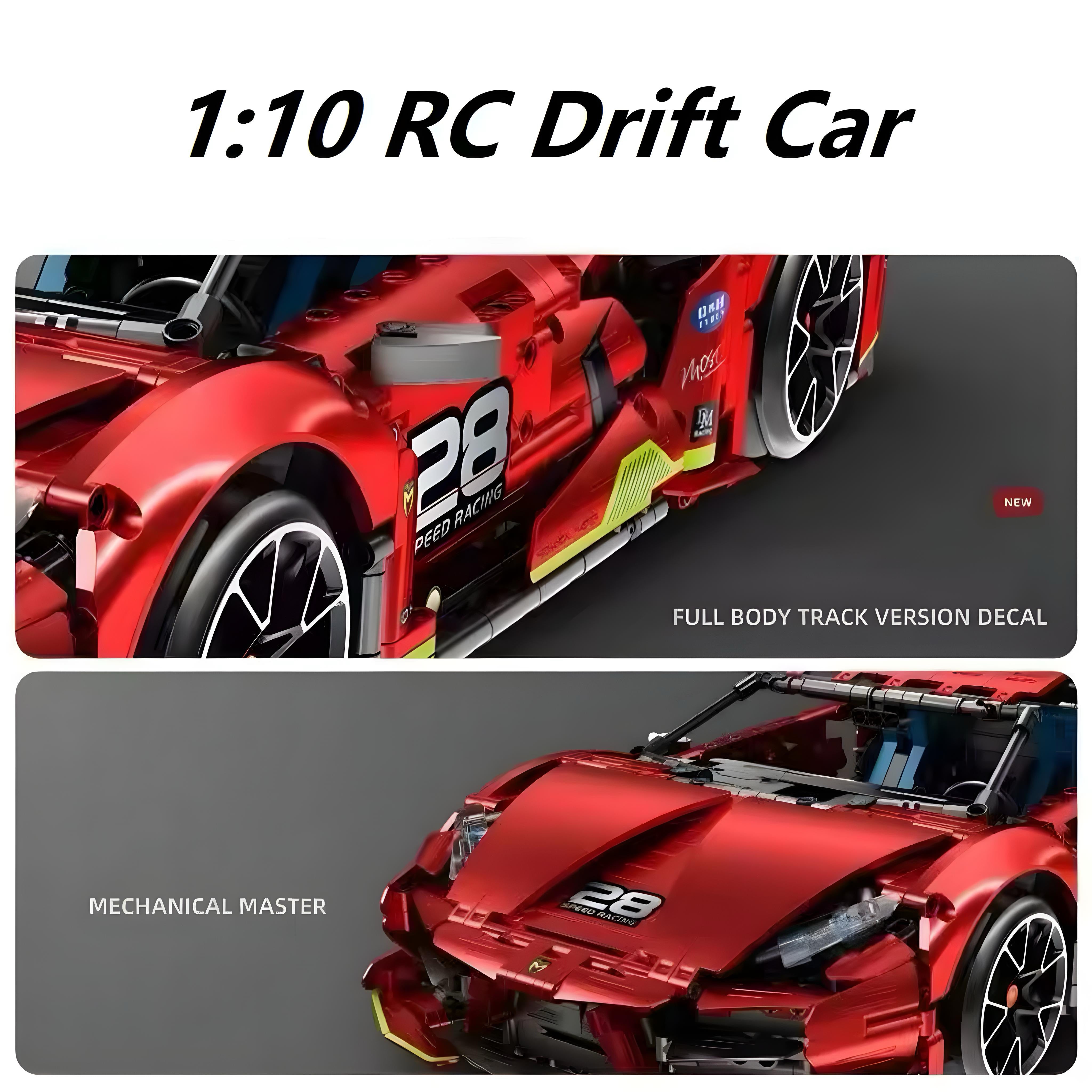Remote Controlled Italian Drifter | 1837pcs