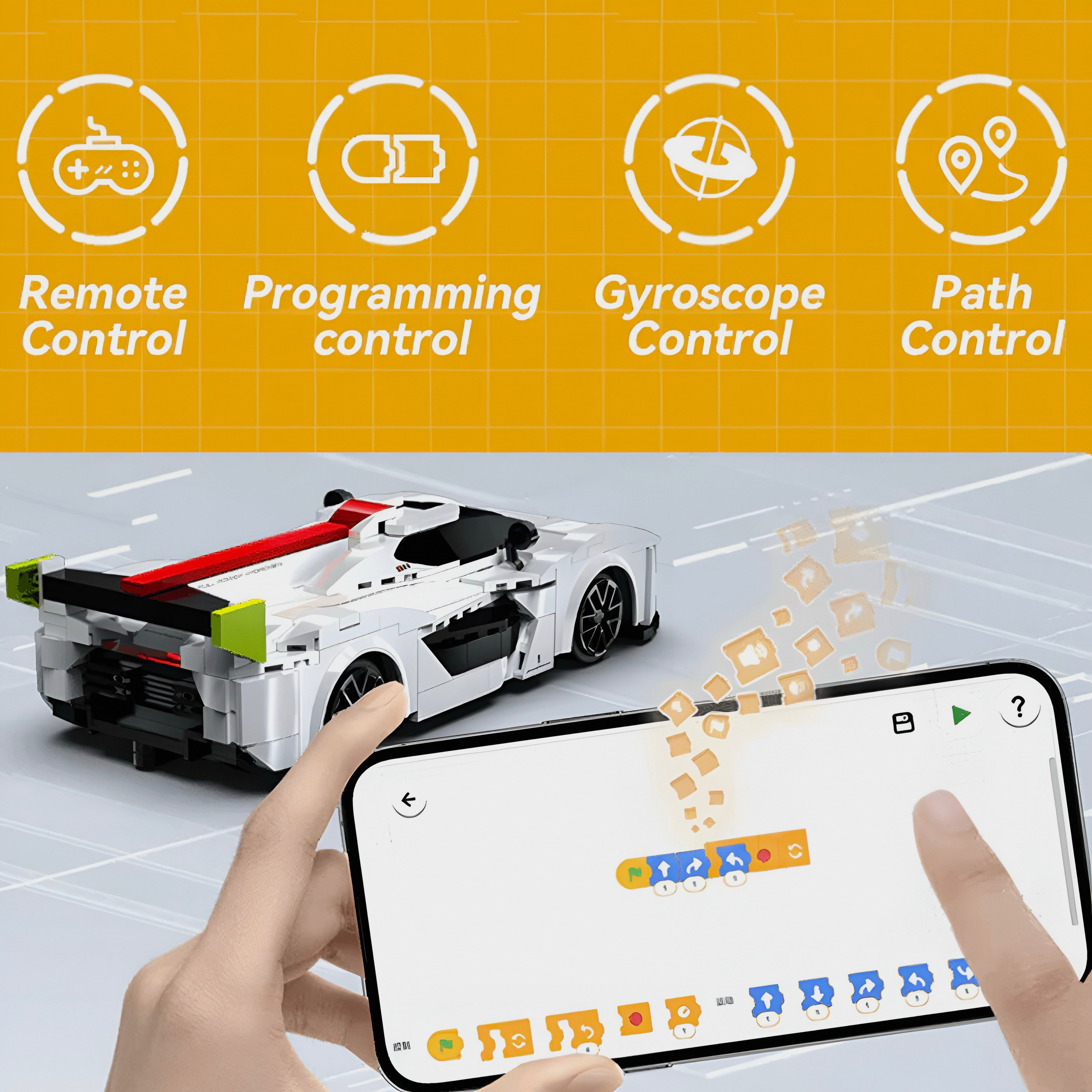 Remote Controlled Pininfarina H2 Speed | 296pcs