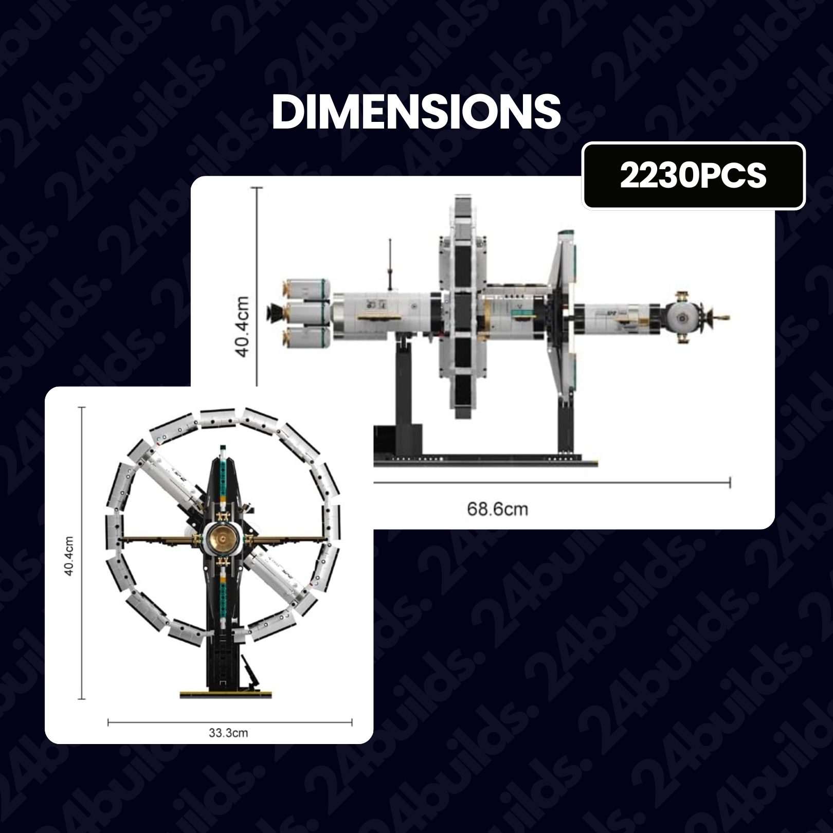 INTERNATIONAL SPACE STATION | 2230PCS
