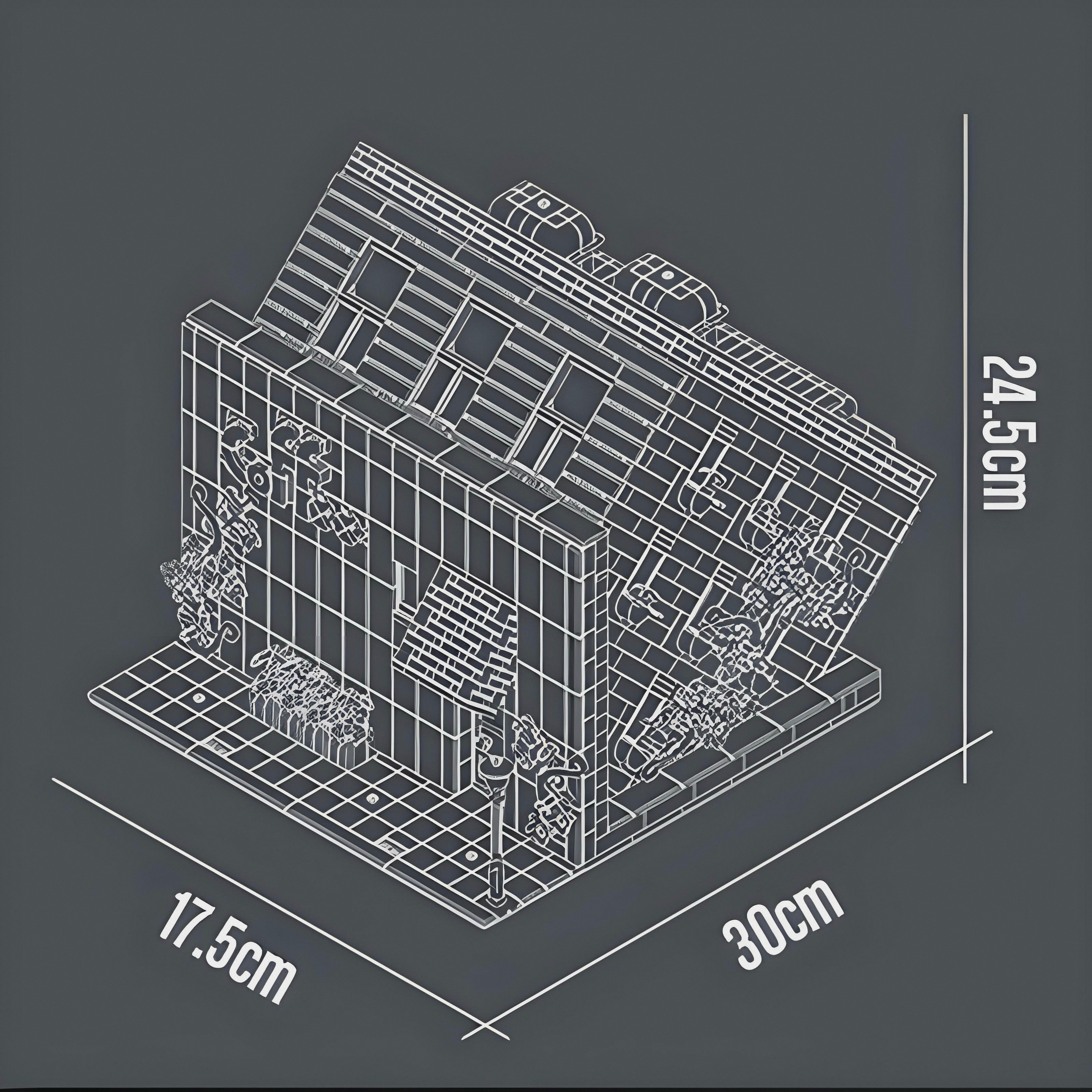 Upside Down Cafe | 3120pcs