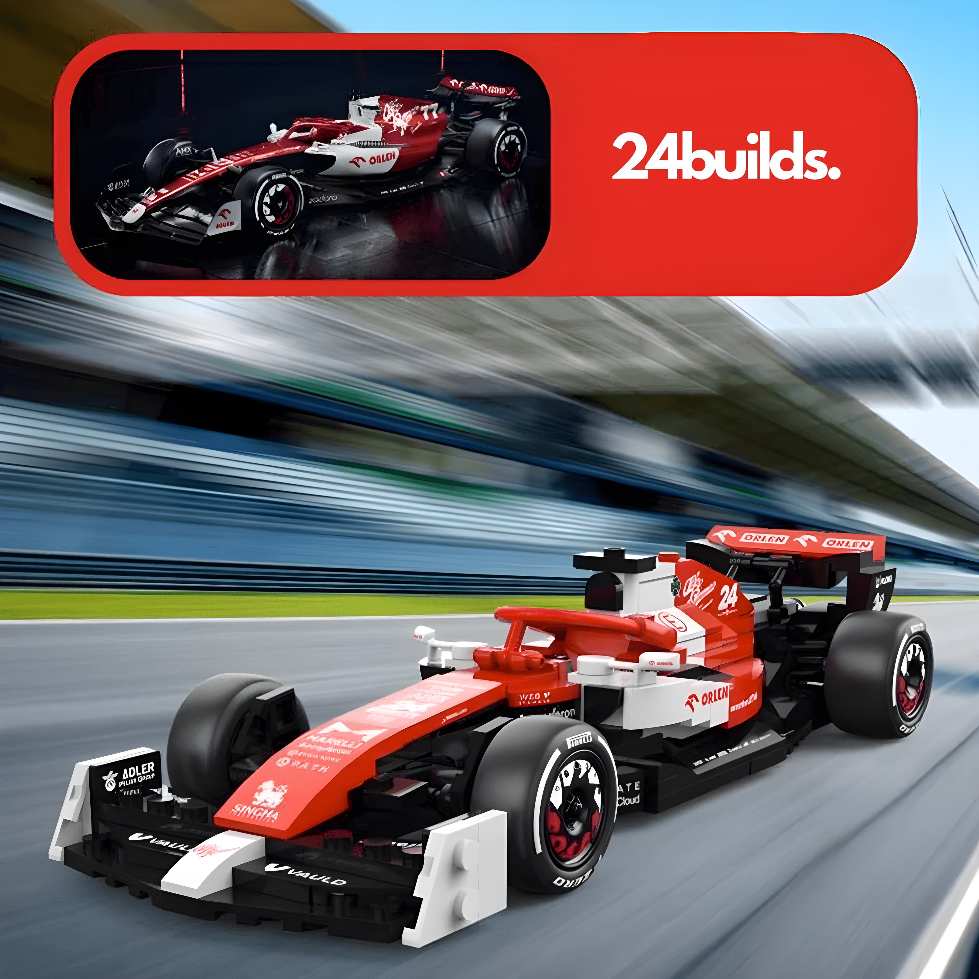 Alfa Romeo F1 C42 | 272pcs