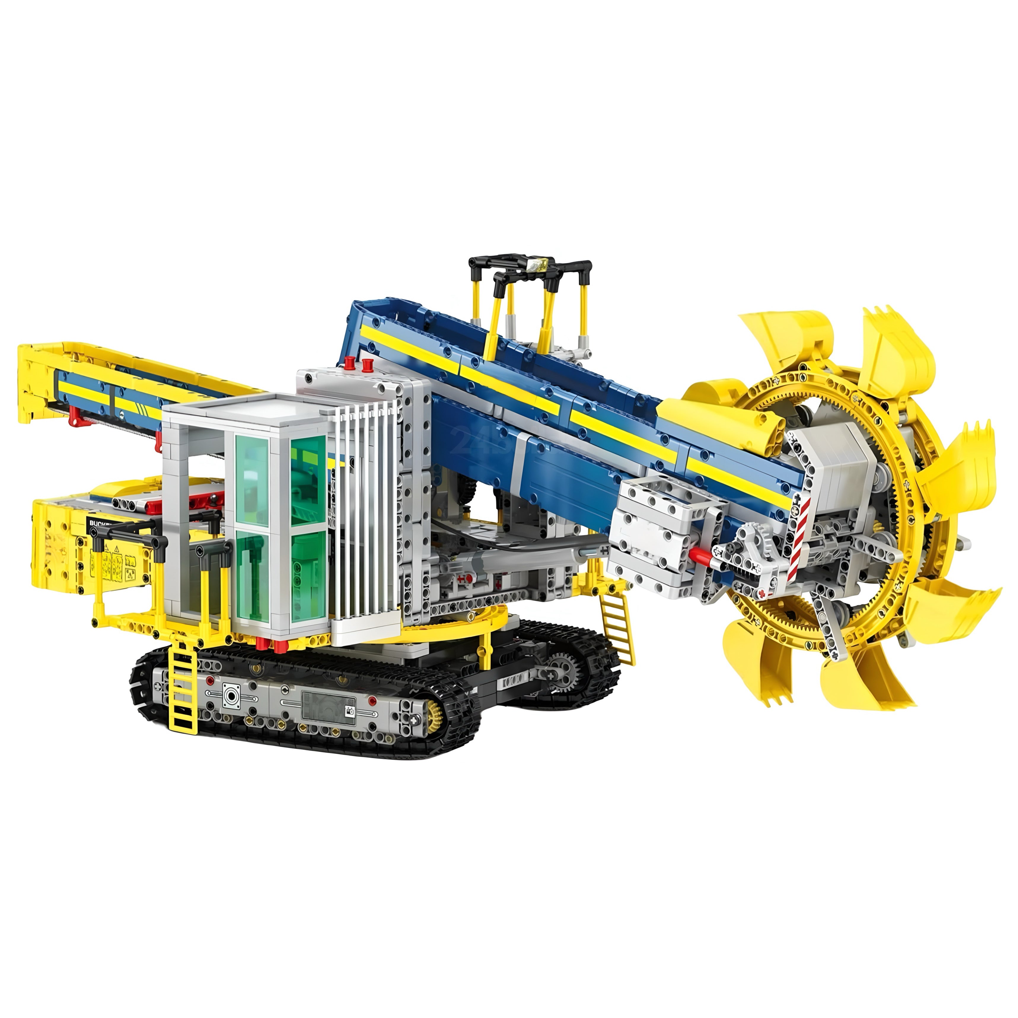 REMOTE CONTROLLED BUCKET WHEEL EXCAVATOR | 3190PCS