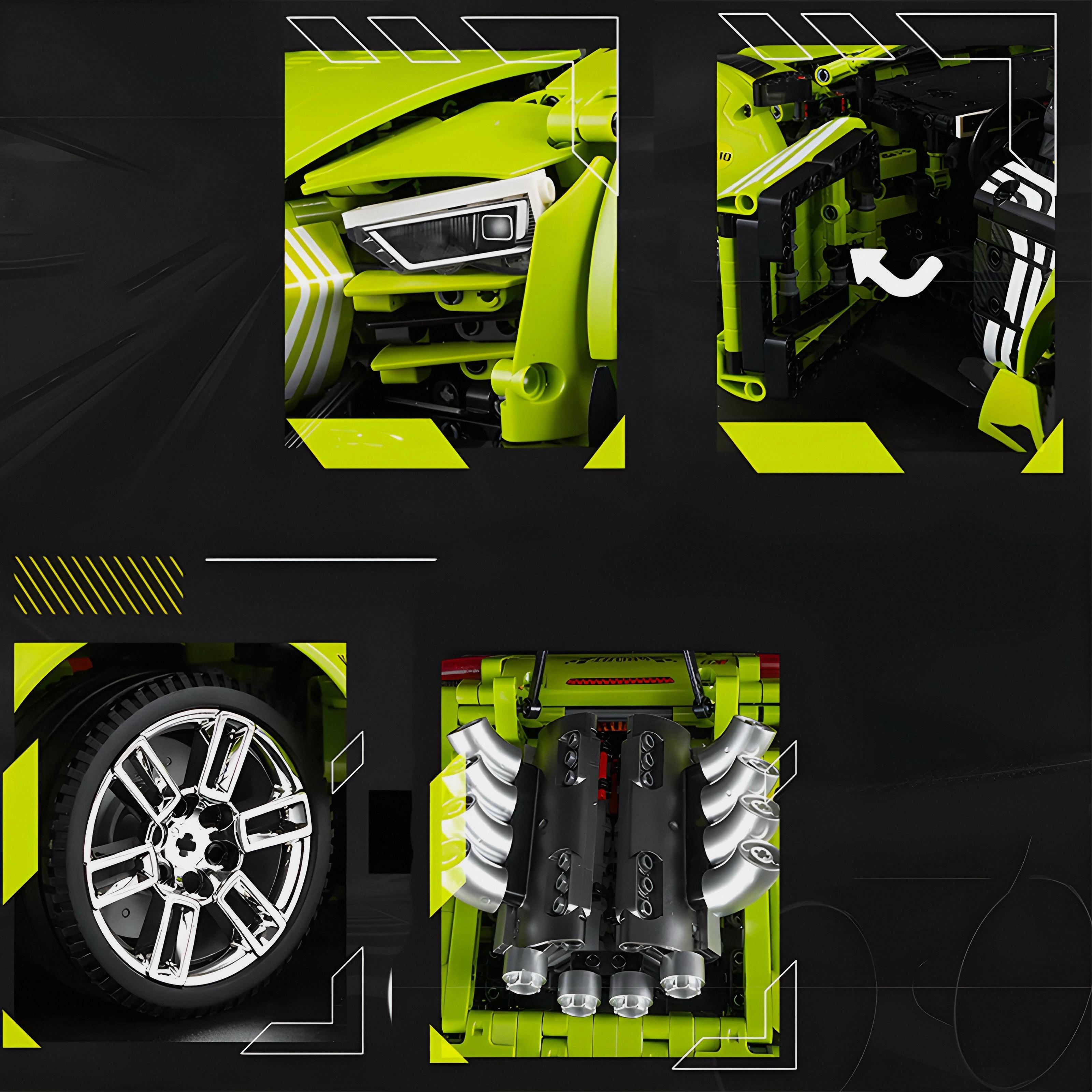The Ultimate R8 Widebody | 2640pcs