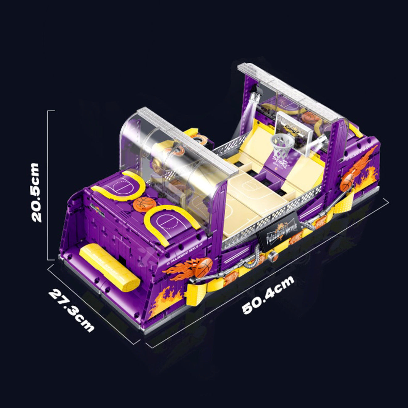 Interactive Basketball Court | 2036pcs