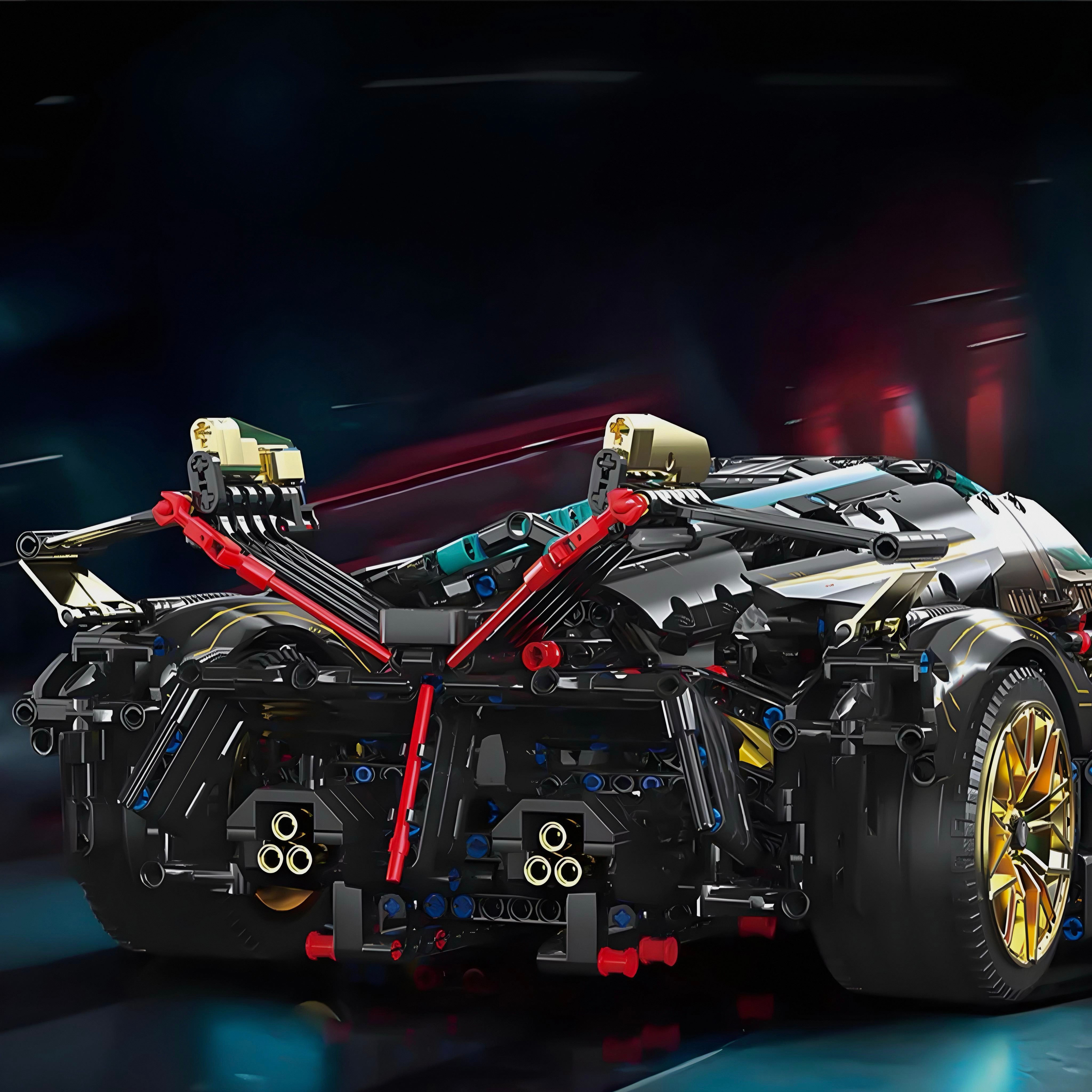 The Ultimate Italian V12 Concept | 2528pcs