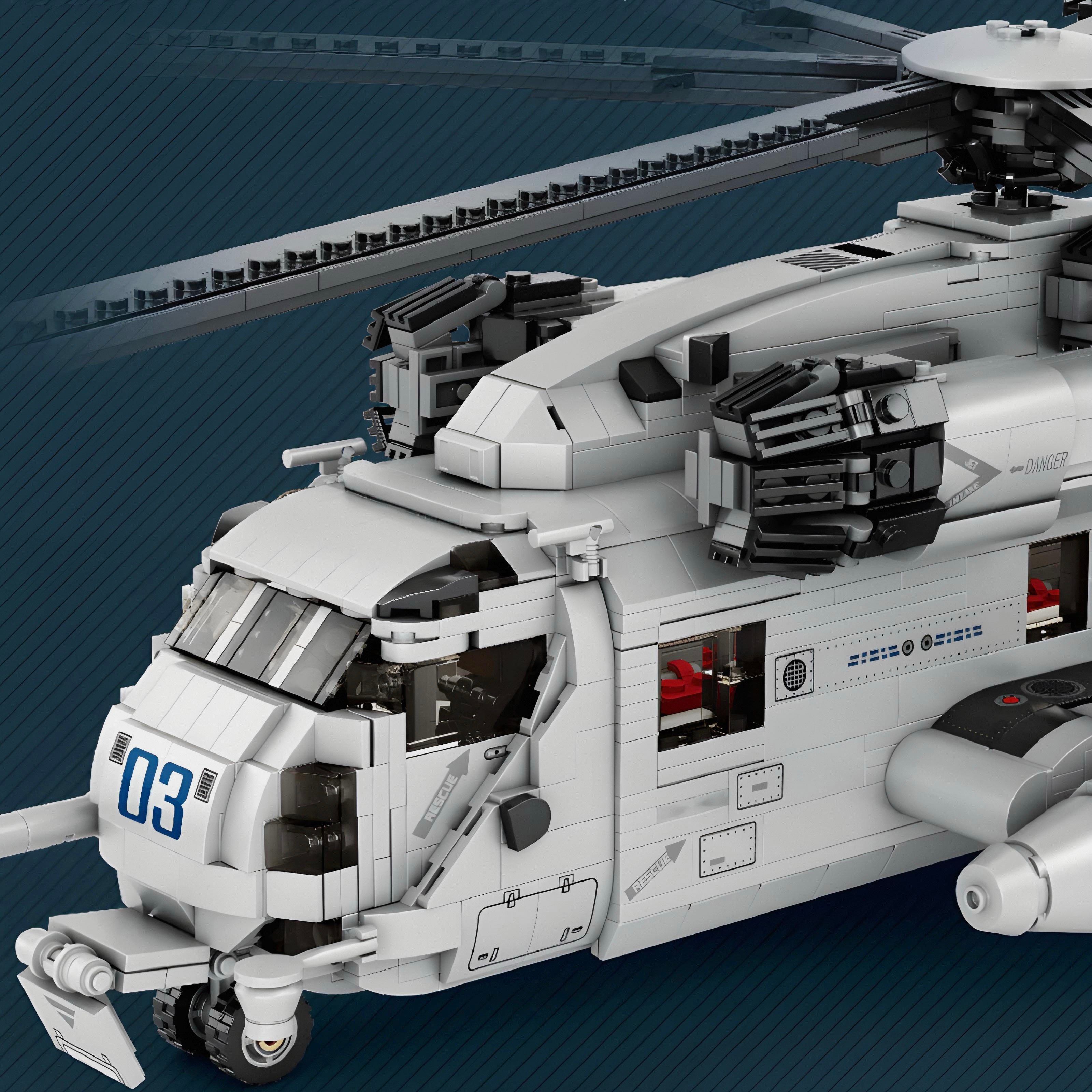 CH-53 Transport Helicopter | 2192pcs