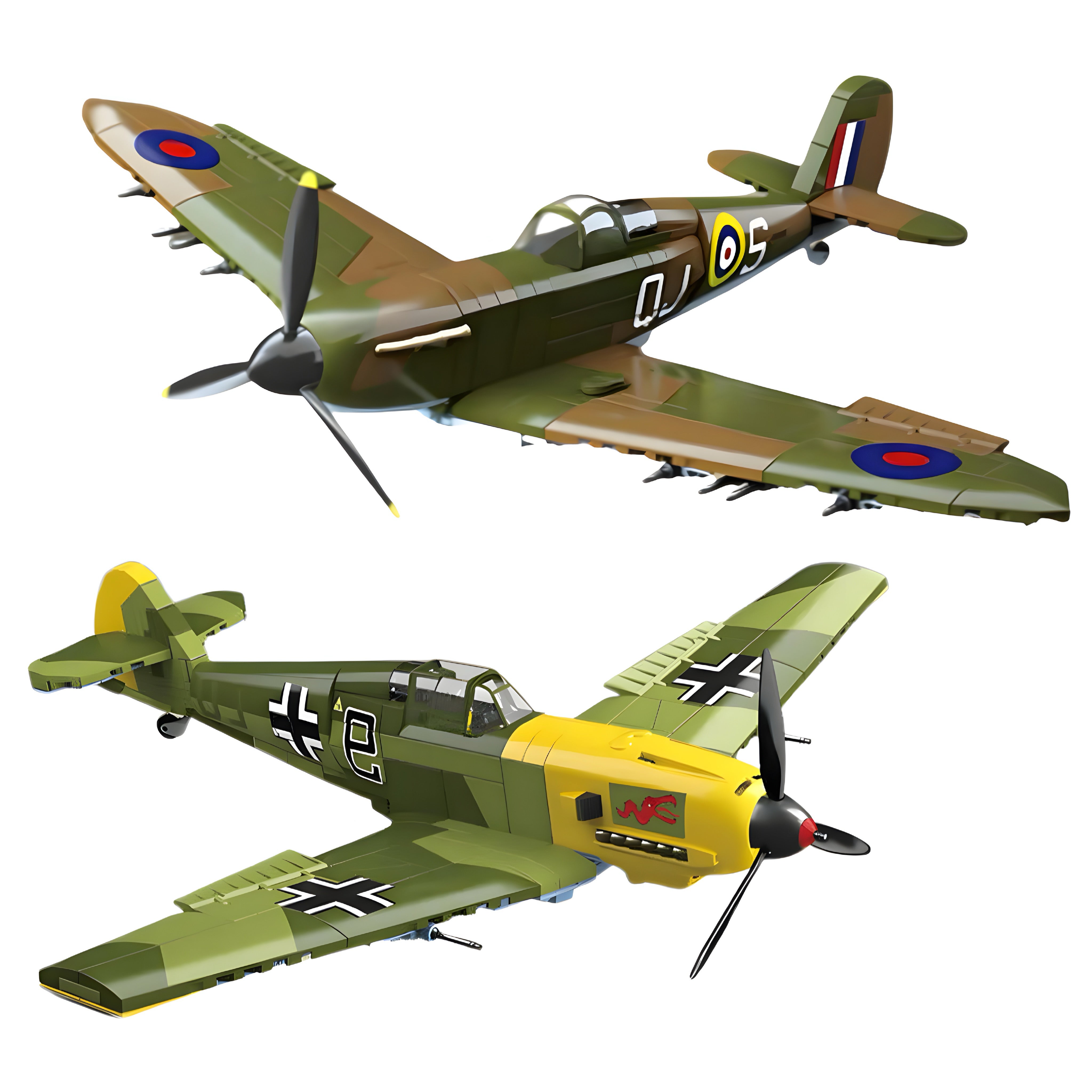 WWII Dogfight Legends Bundle | 1314pcs