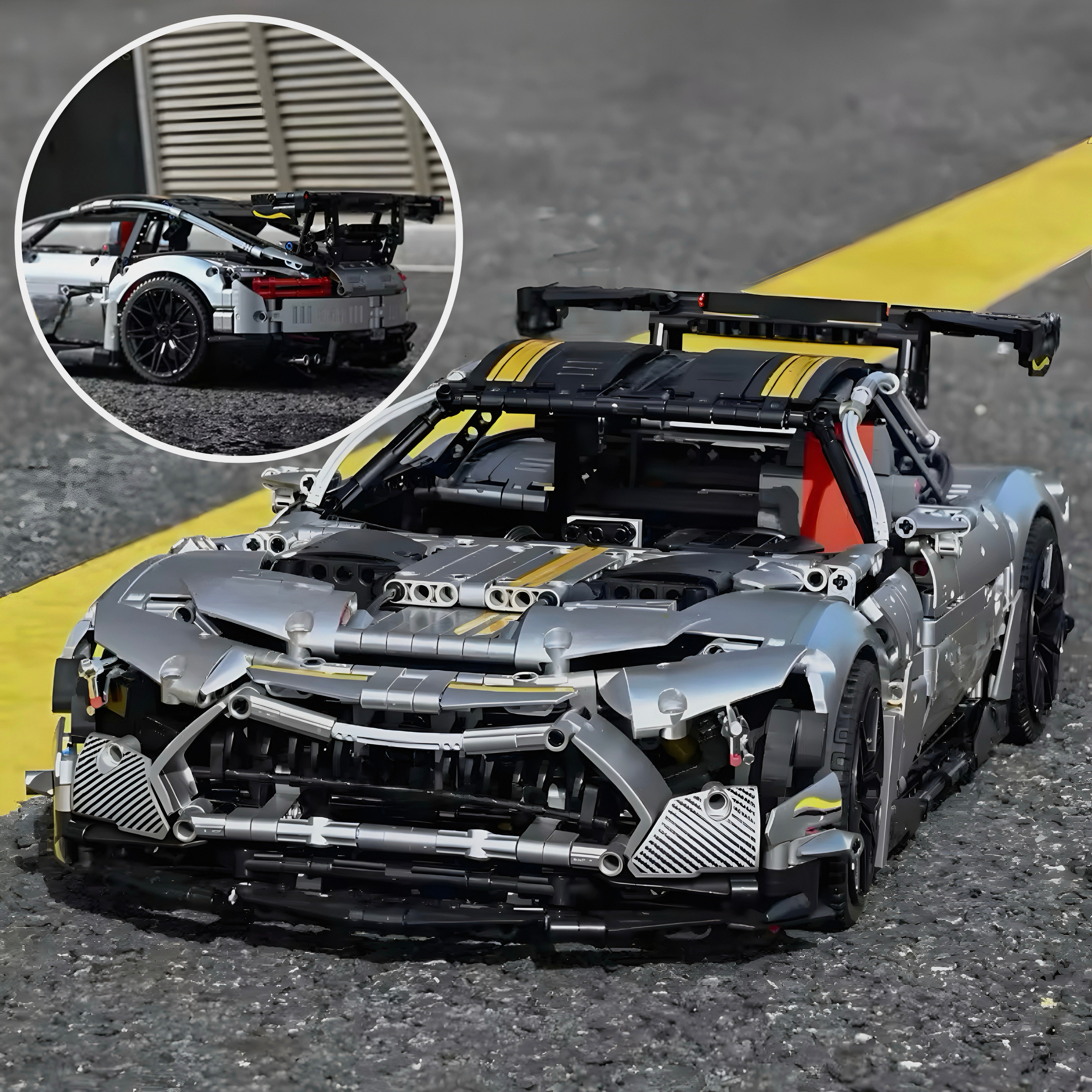 REMOTE CONTROLLED GERMAN GT-R | 2872PCS