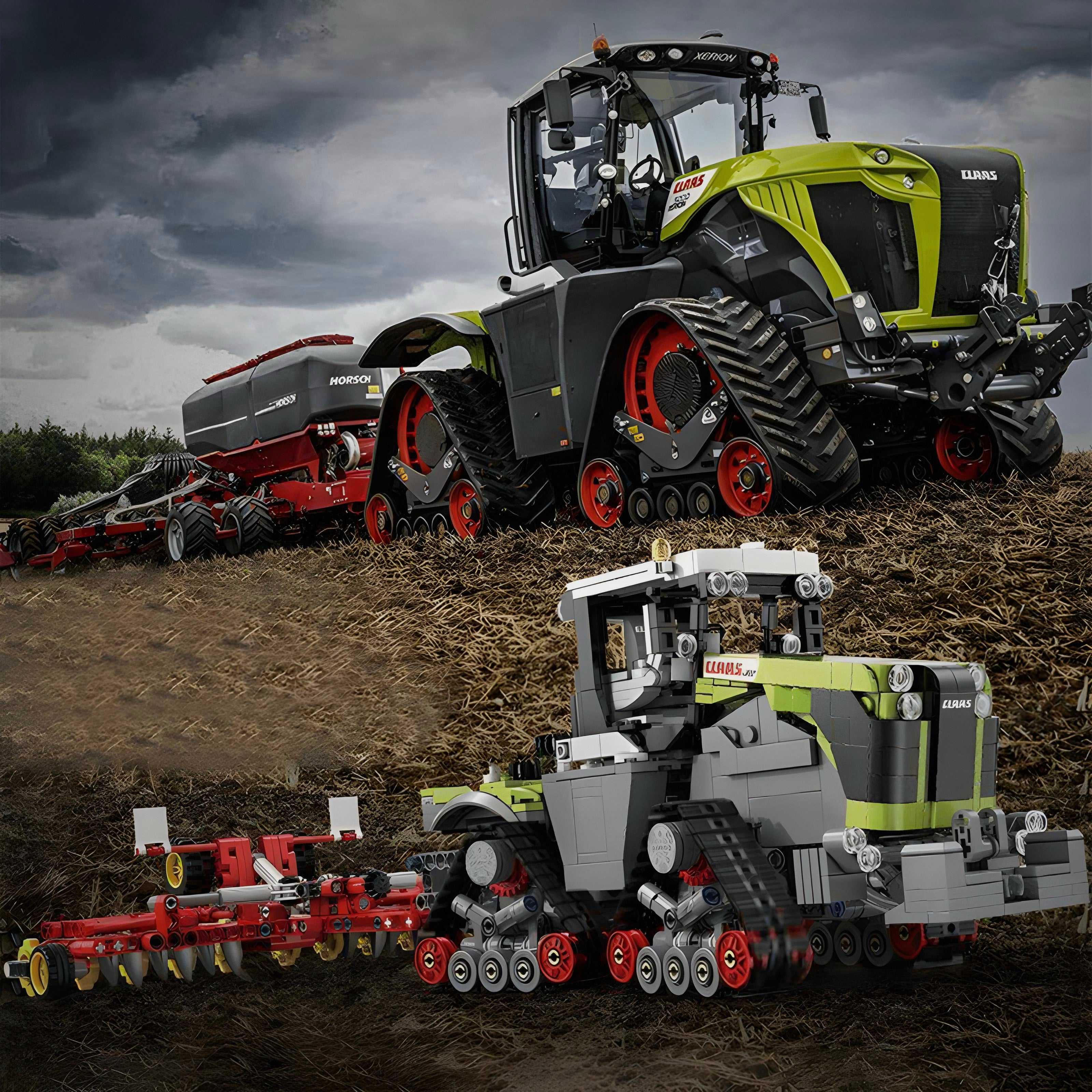 Claas Xerion 5000 Trac TS | 1336pcs