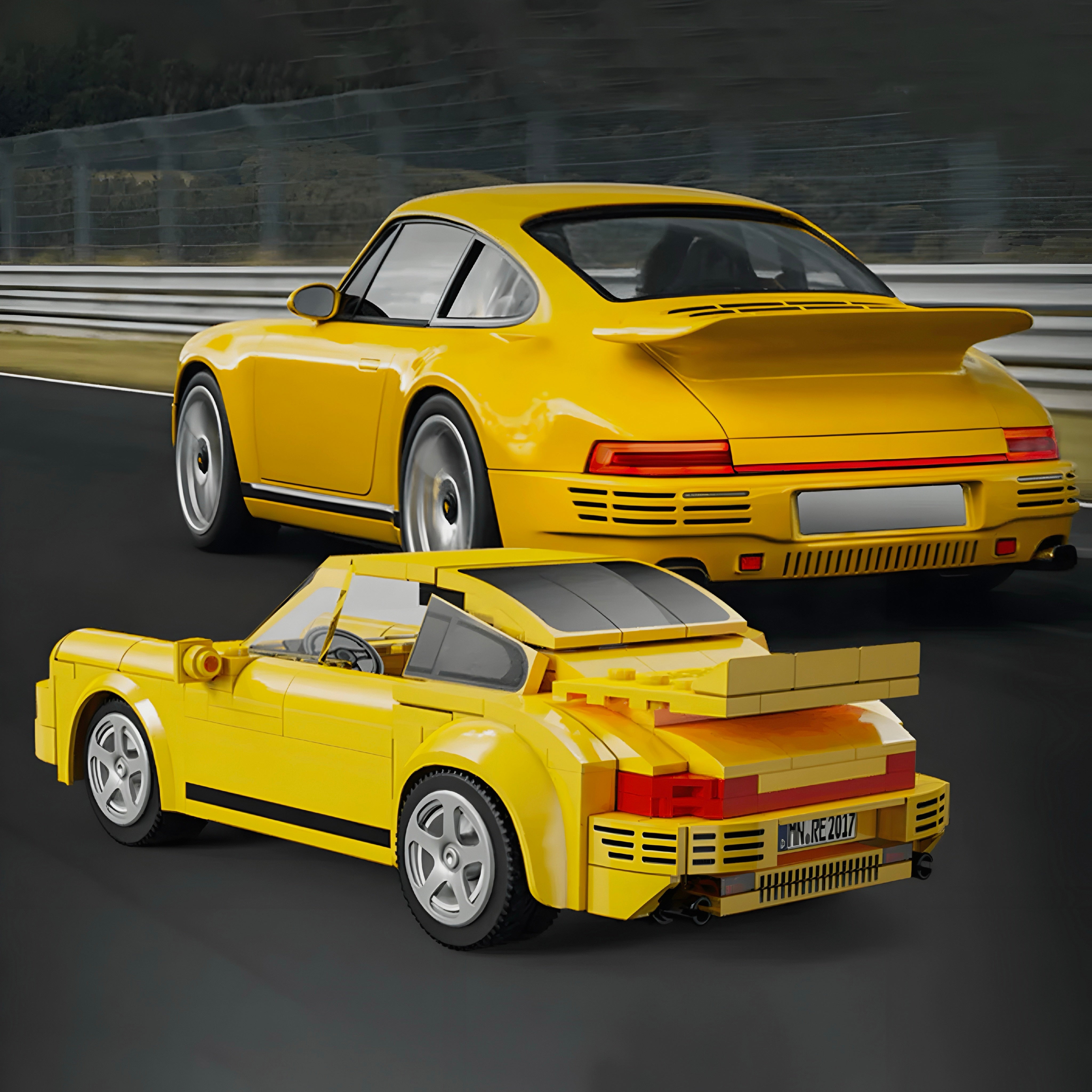 Remote Controlled RUF CTR 2017 Yellowbird | 224pcs