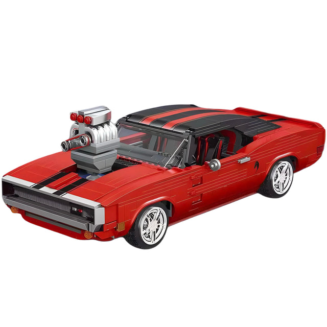 Classic American V8 Muscle Coupe