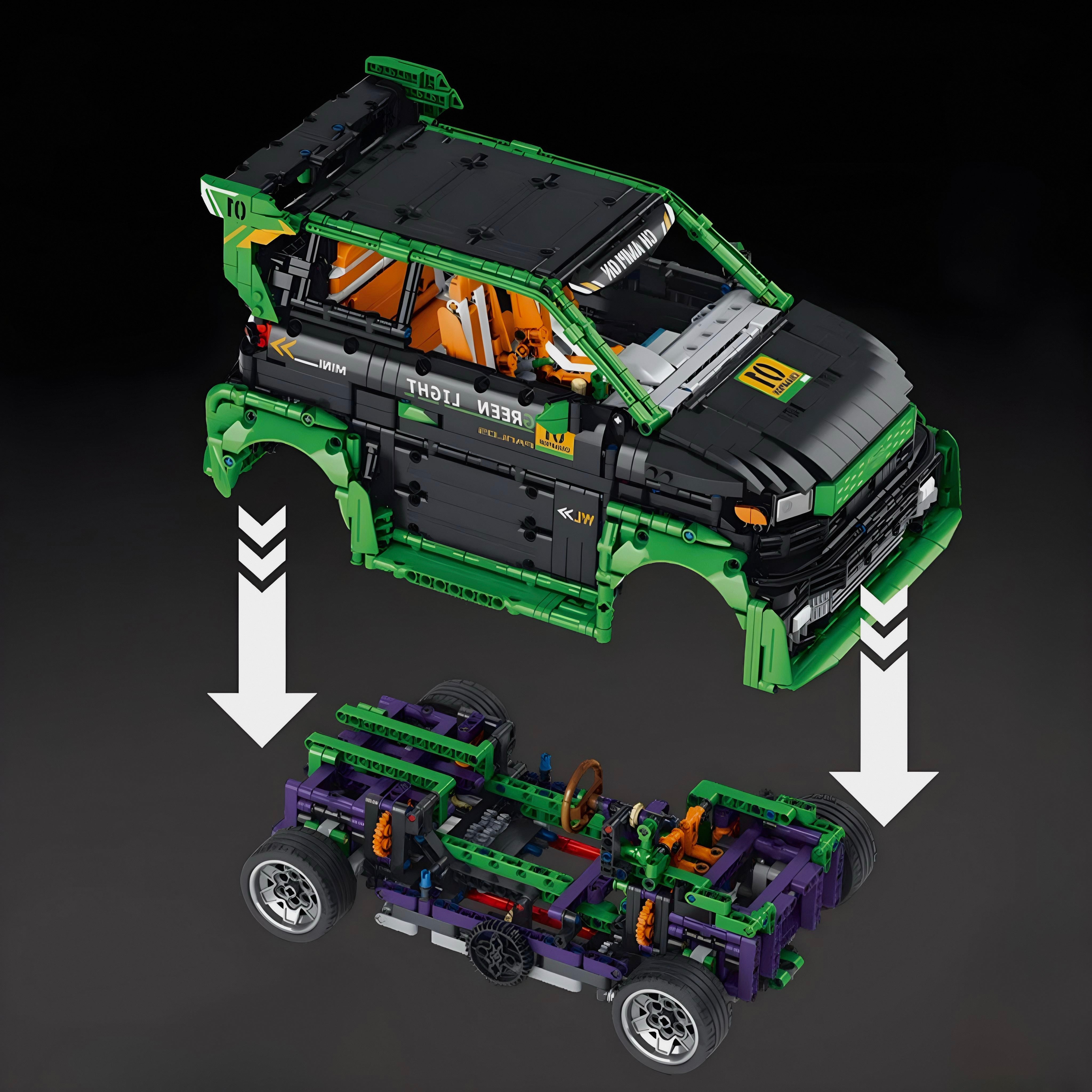 400BHP Baby Rocket | 2862pcs