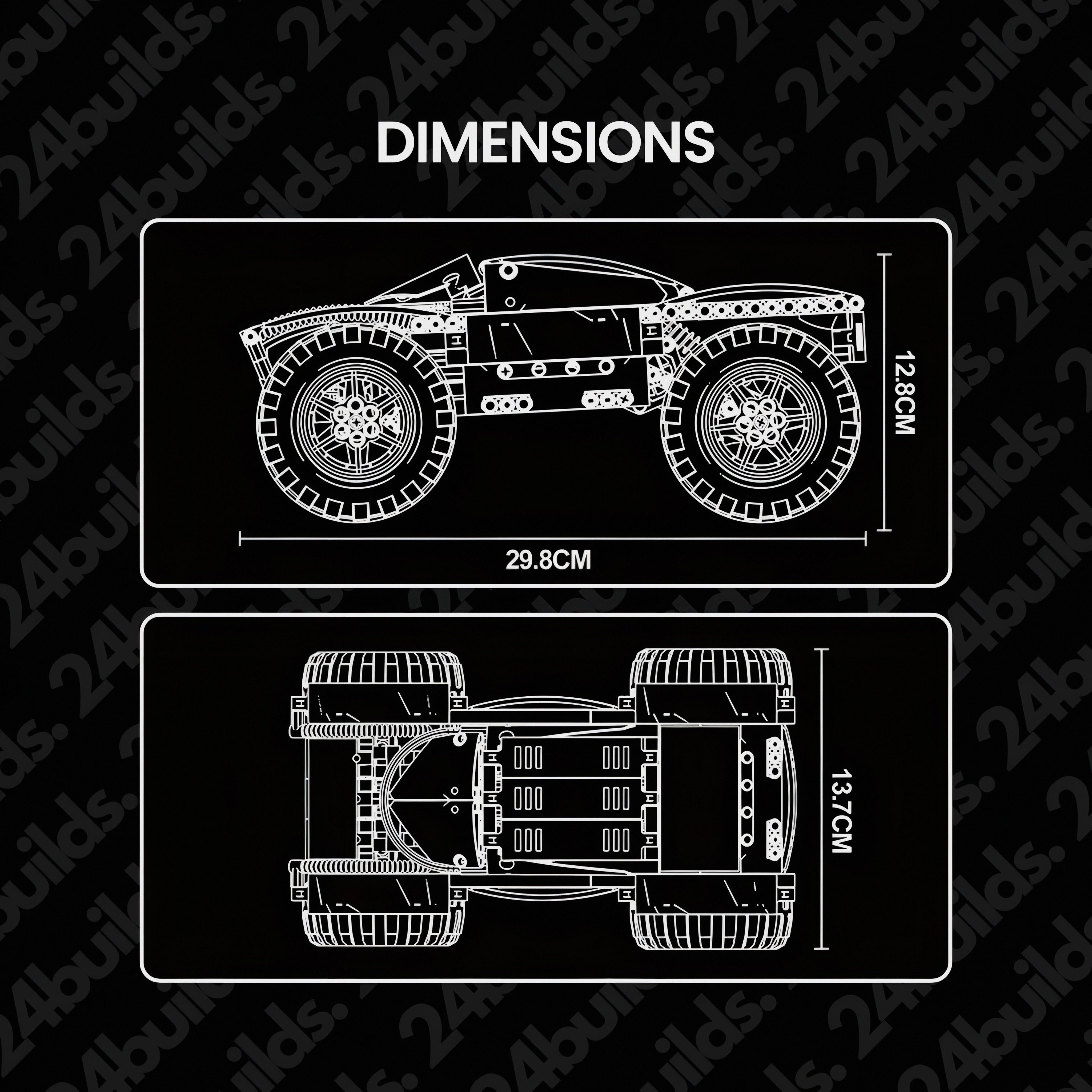 Remote Controlled Off Road Buggy | 408pcs