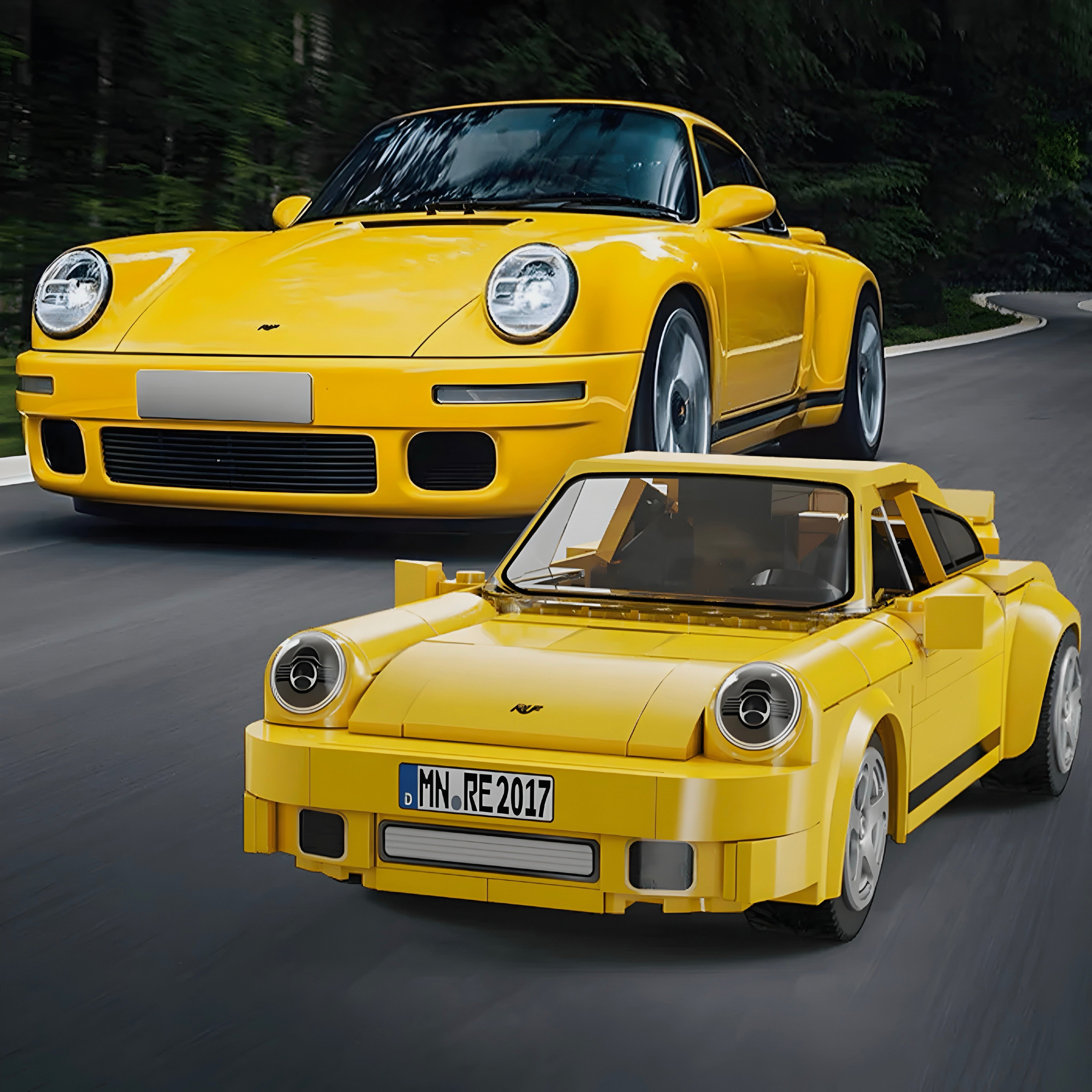 Remote Controlled RUF CTR 2017 Yellowbird | 224pcs