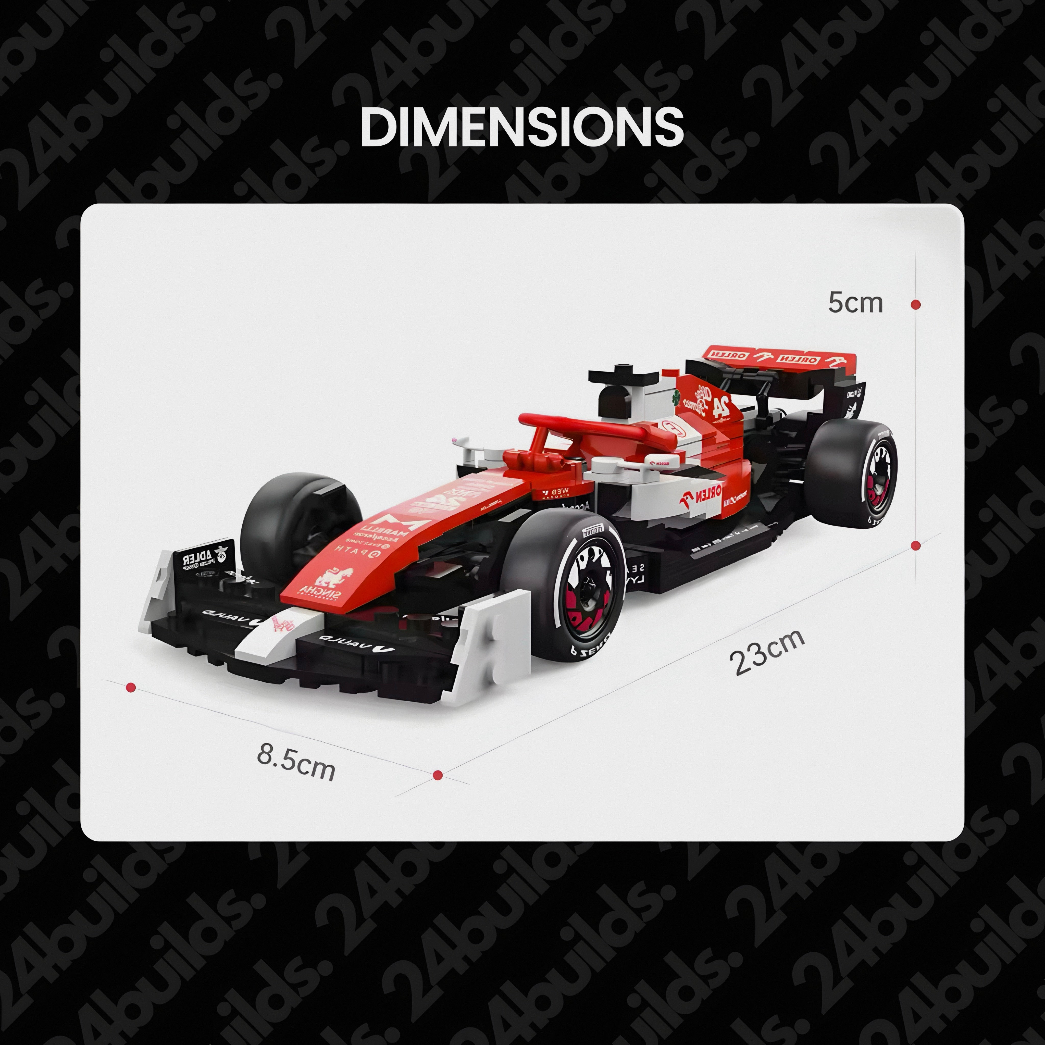 2022 Alfa Romeo F1 C42 | 340pcs