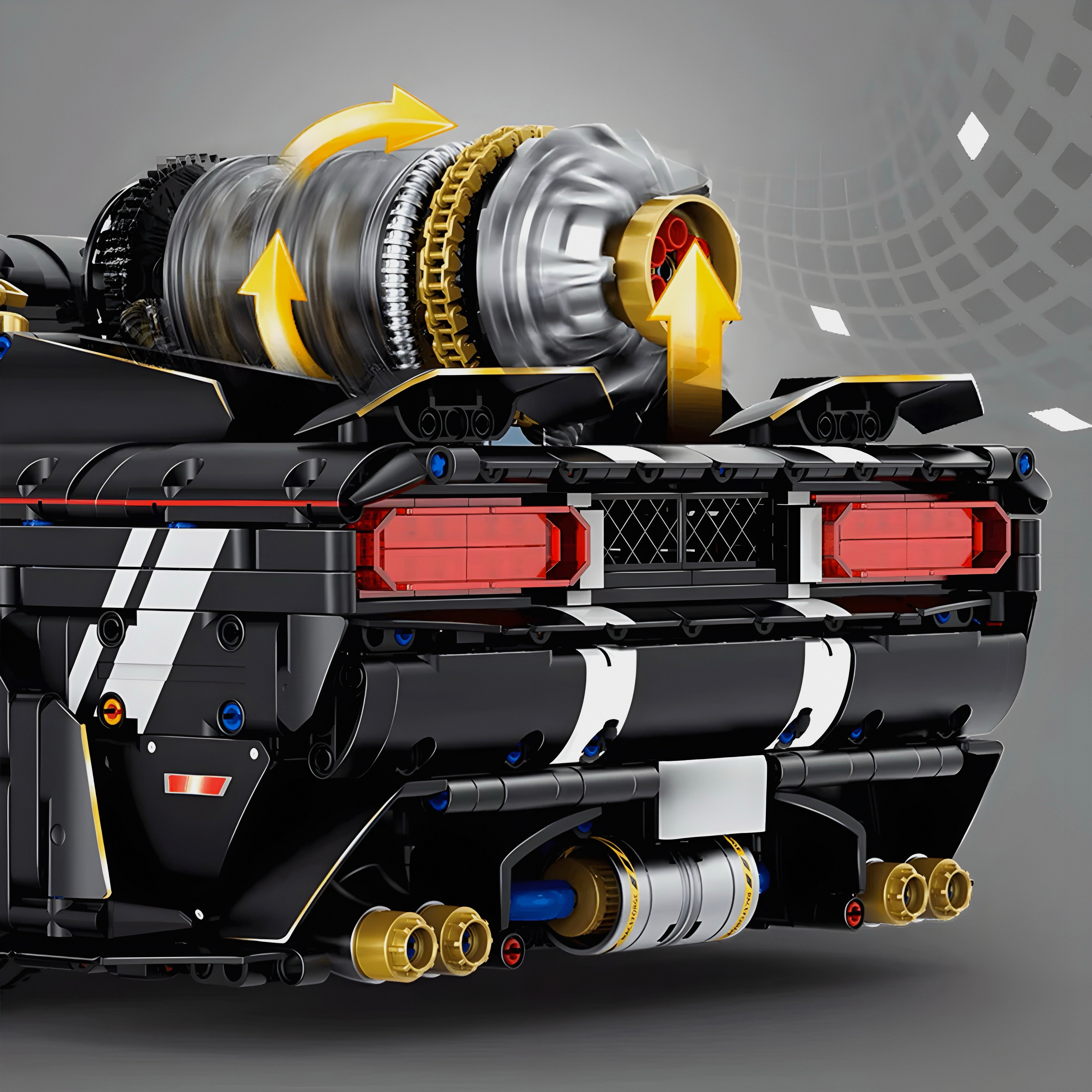 The Ultimate V8 Muscle Car | 3752pcs