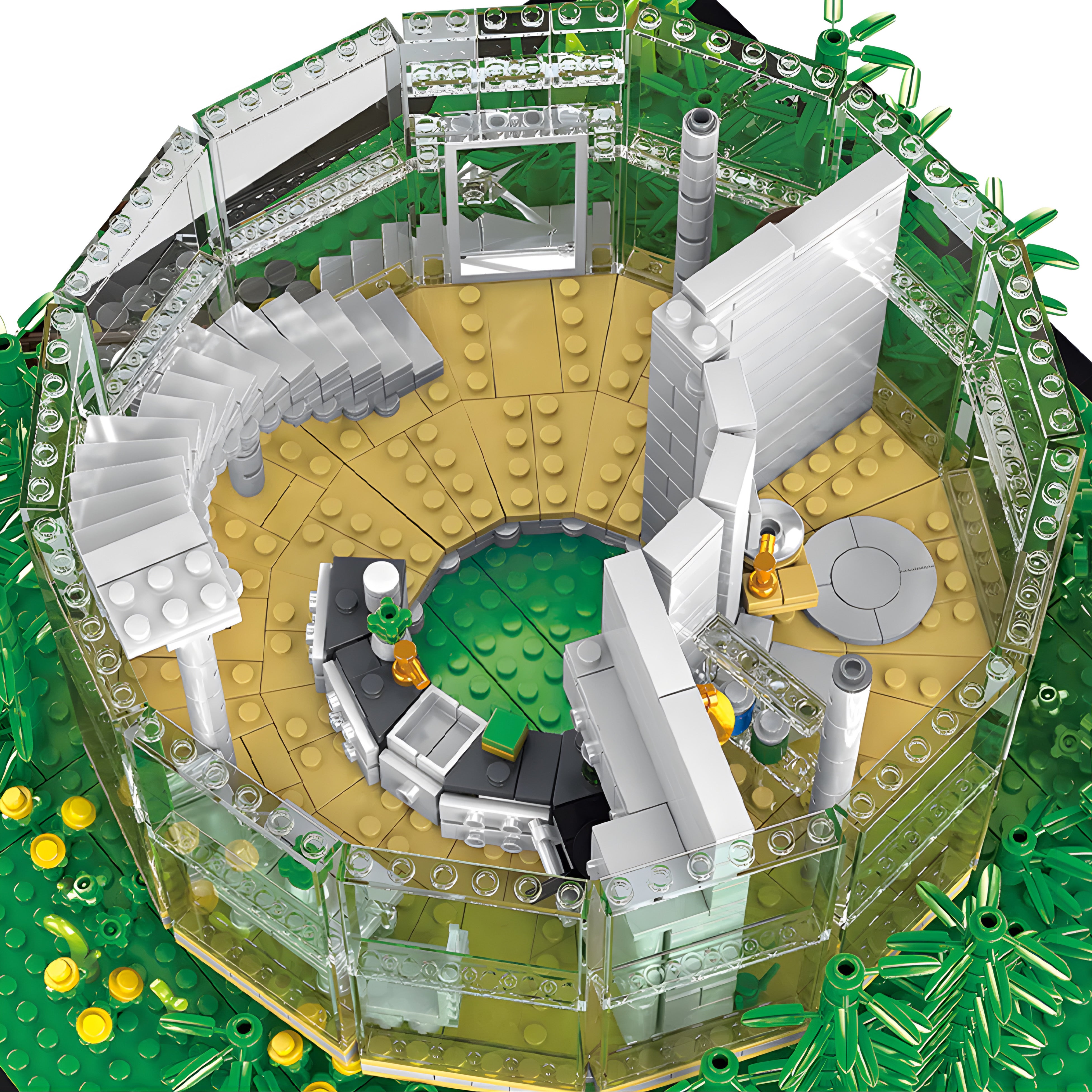 Glass Dome Tree House | 3495pcs