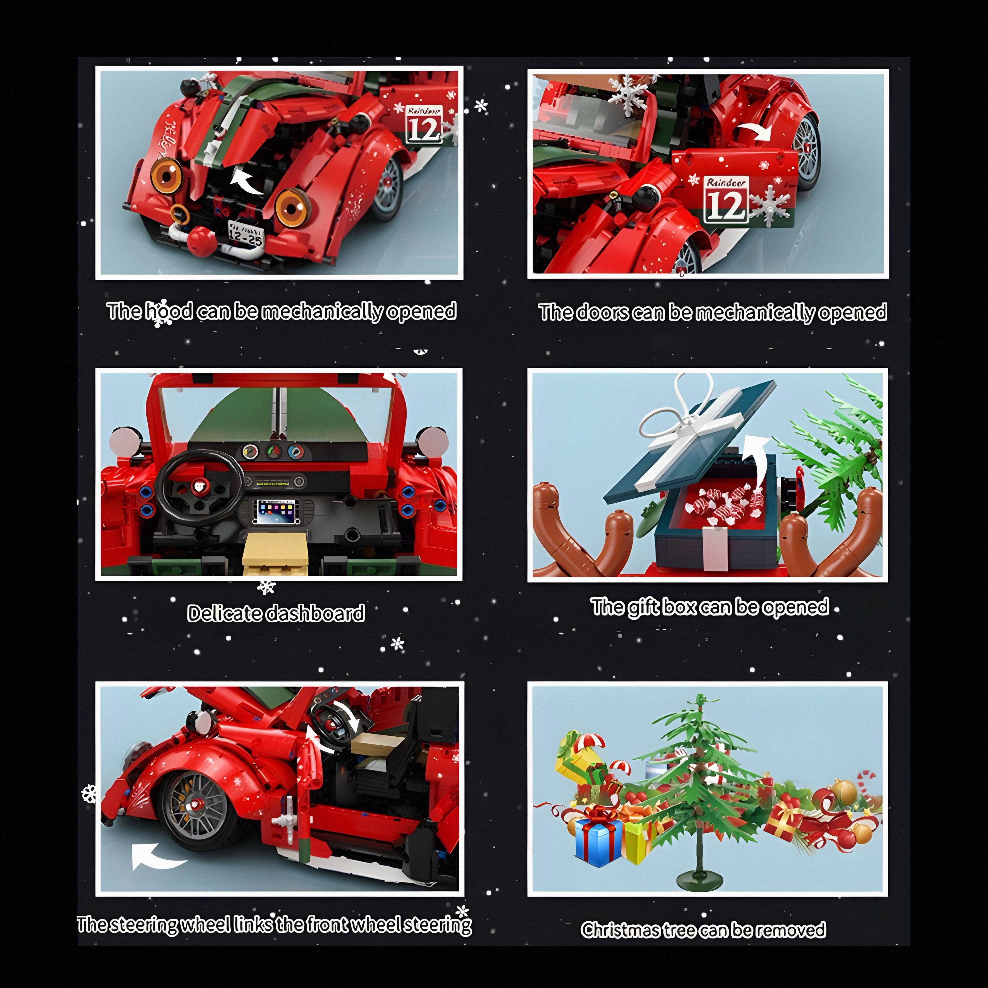 Limited Edition Santa's Custom Beetle | 2870pcs