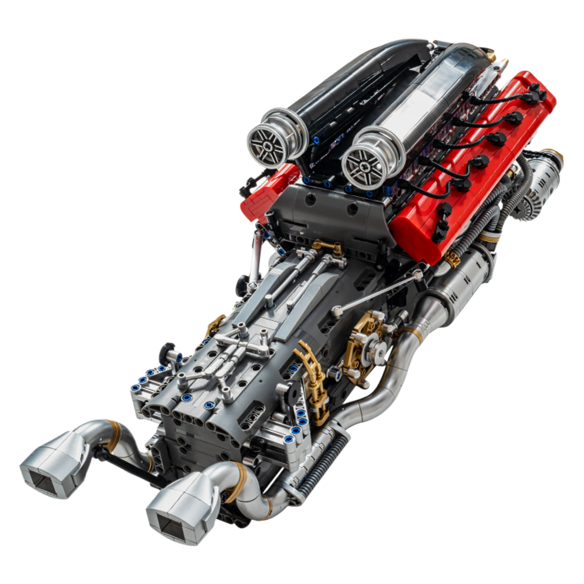 Motorised Italian V12 Racing Engine