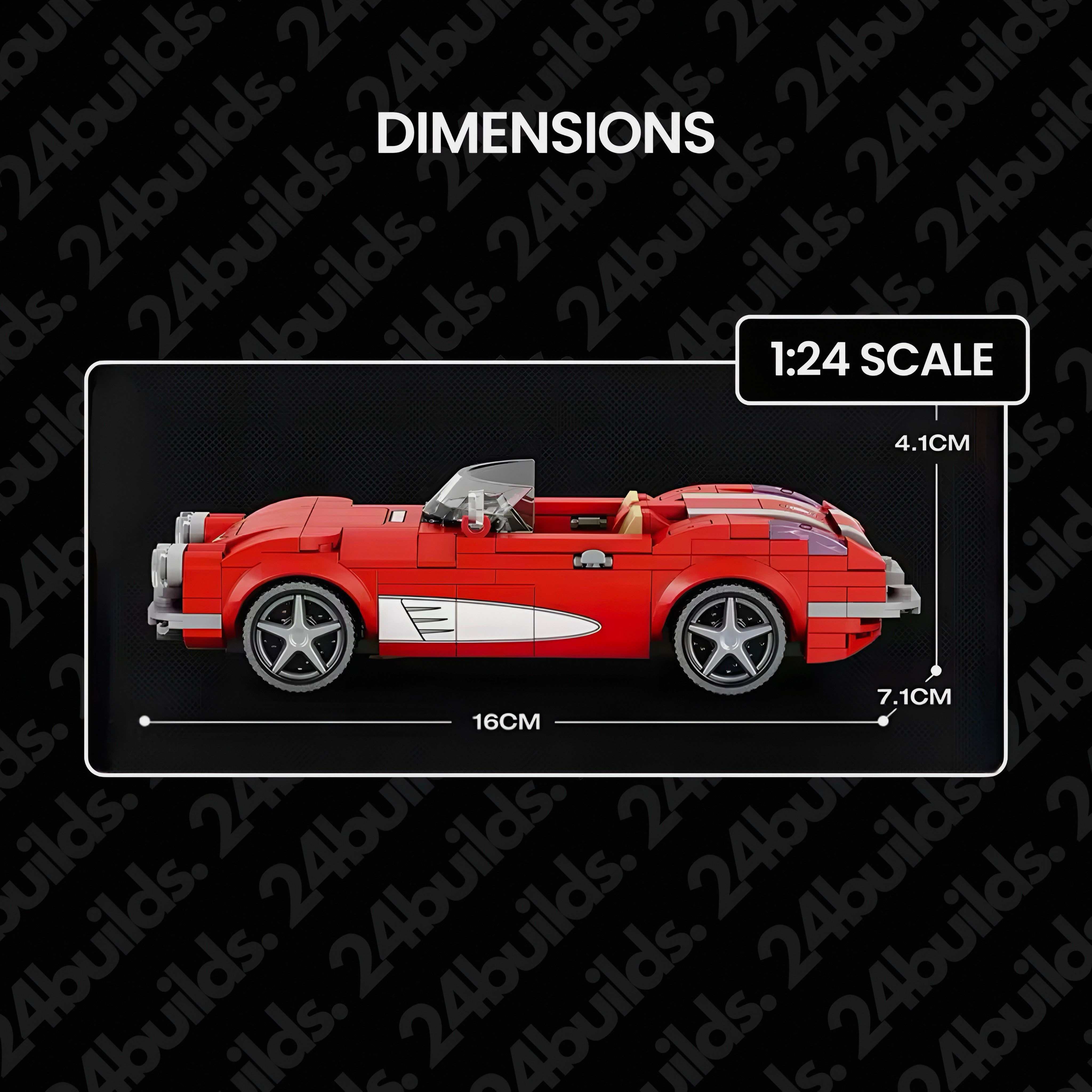 1959 Vintage Roadster | 312pcs