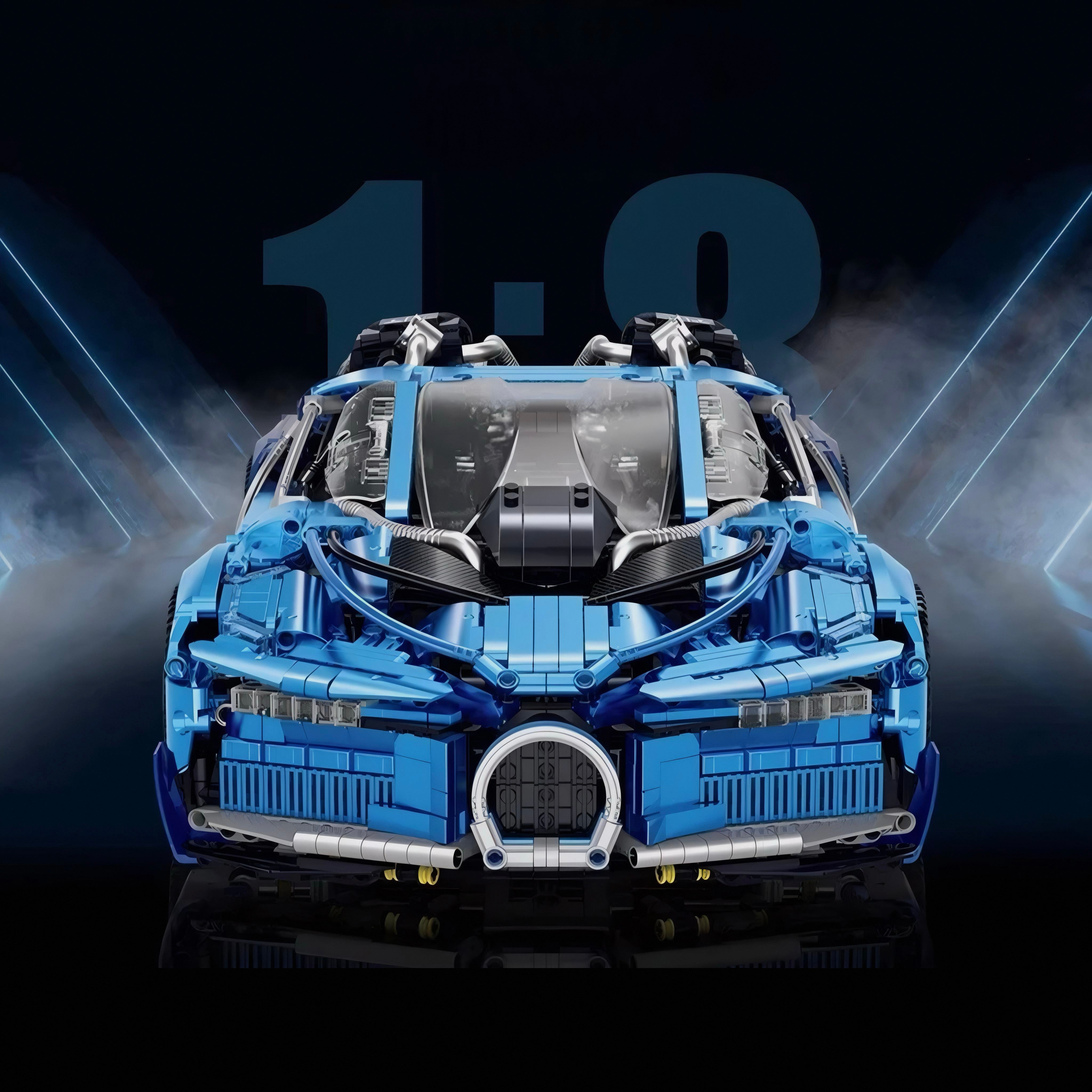 Jet Edition W16 Hypercar | 3686pcs