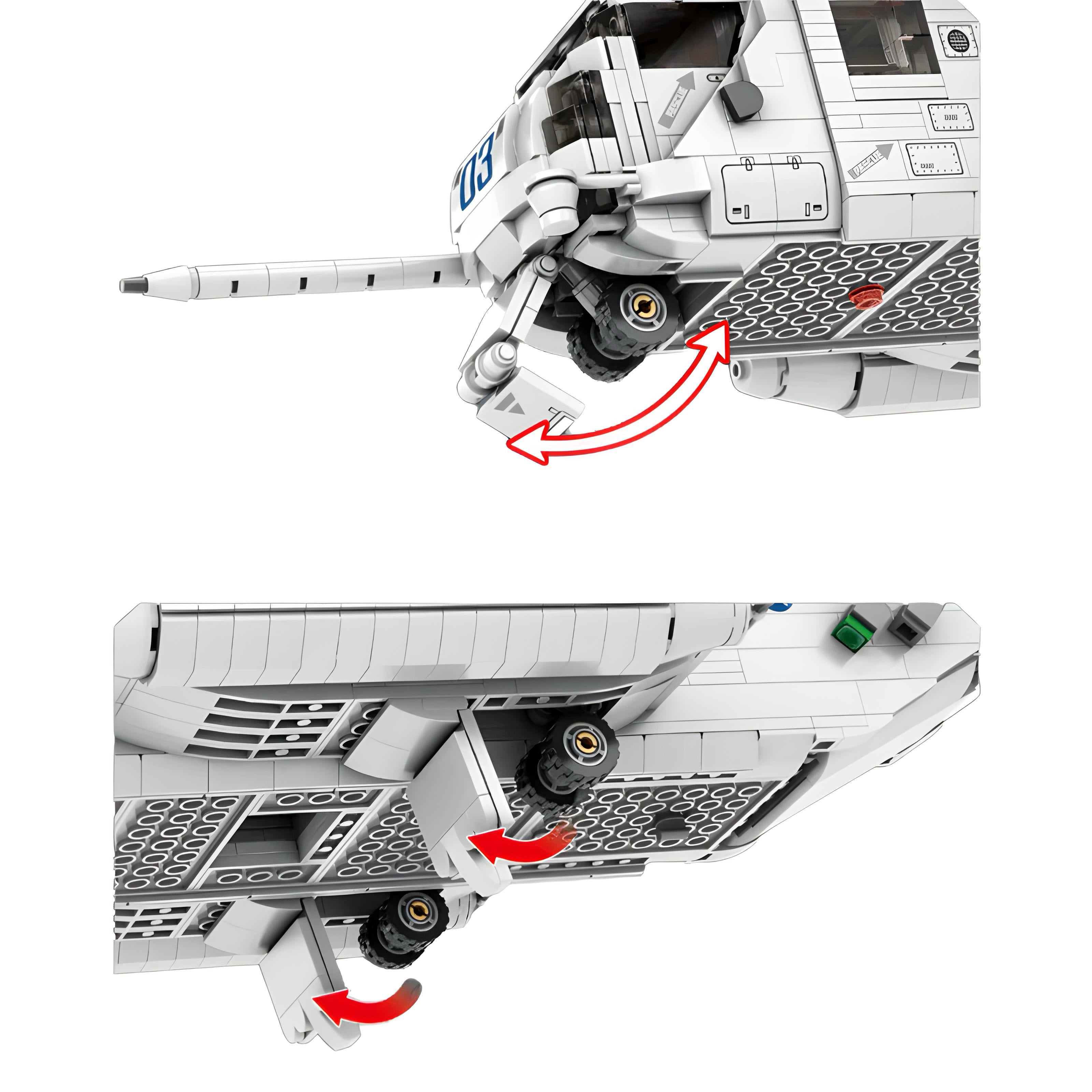 CH-53 Transport Helicopter | 2192pcs