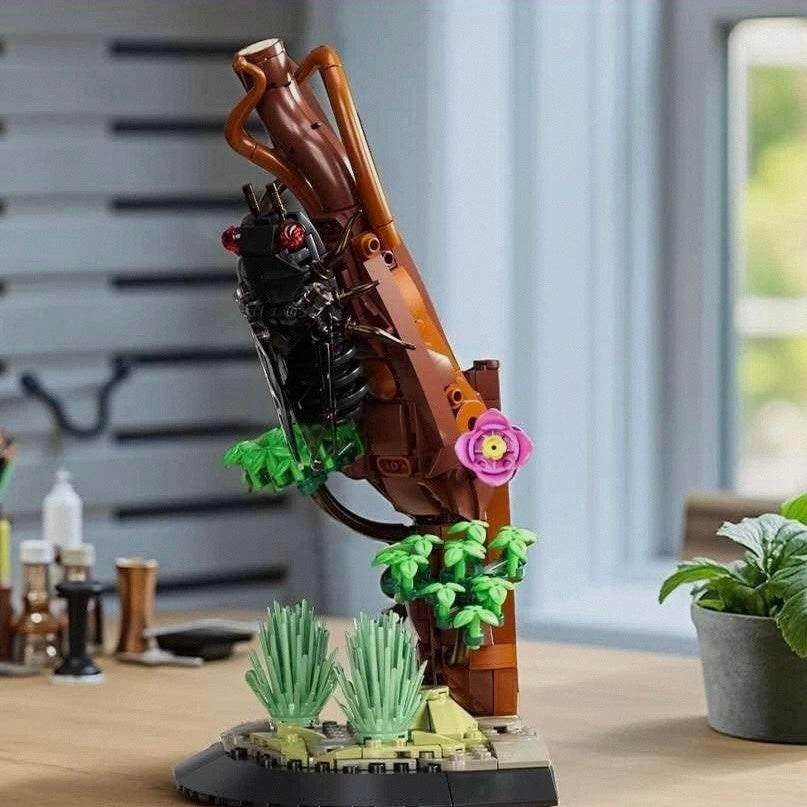 Cicada on Branch | 418pcs