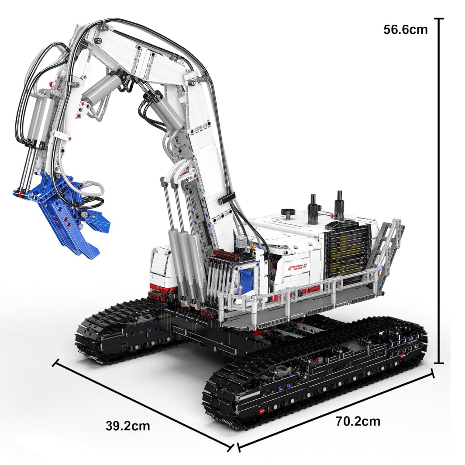 Remote Controlled Pneumatic Claw Excavator | 4196pcs