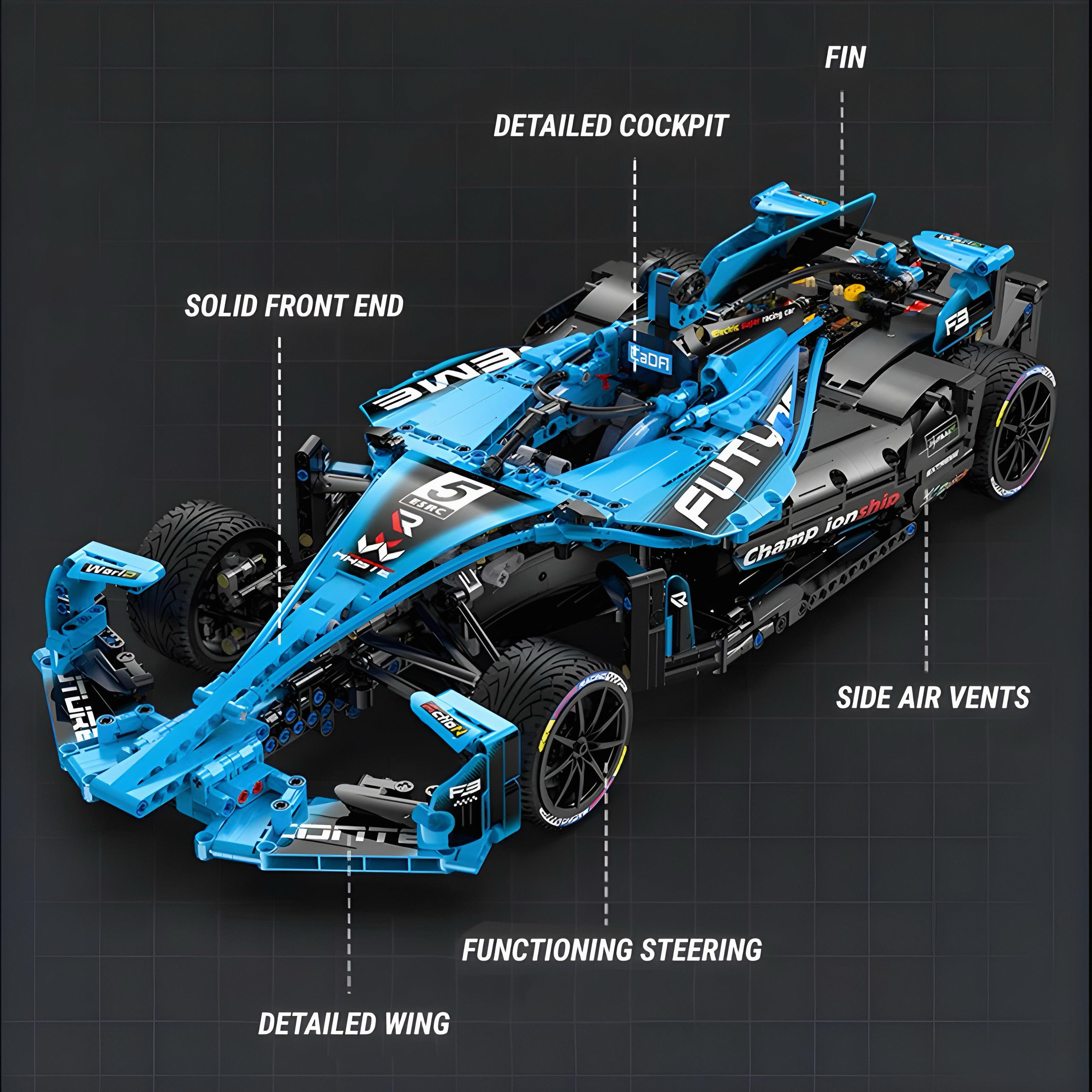 Gen 2 Electric Single Seater Race Car | 1666pcs