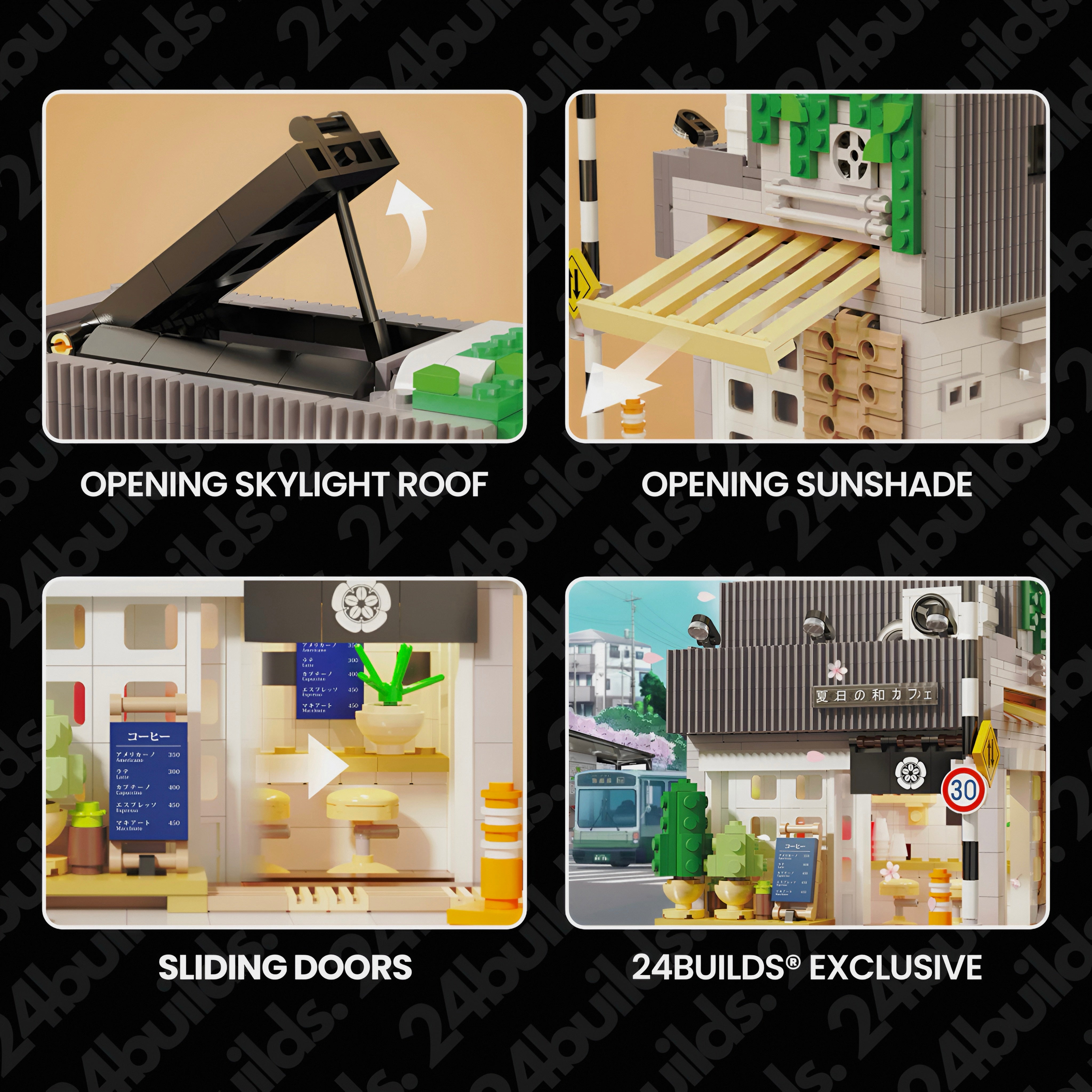 Japanese Summer Coffee House | 1118pcs