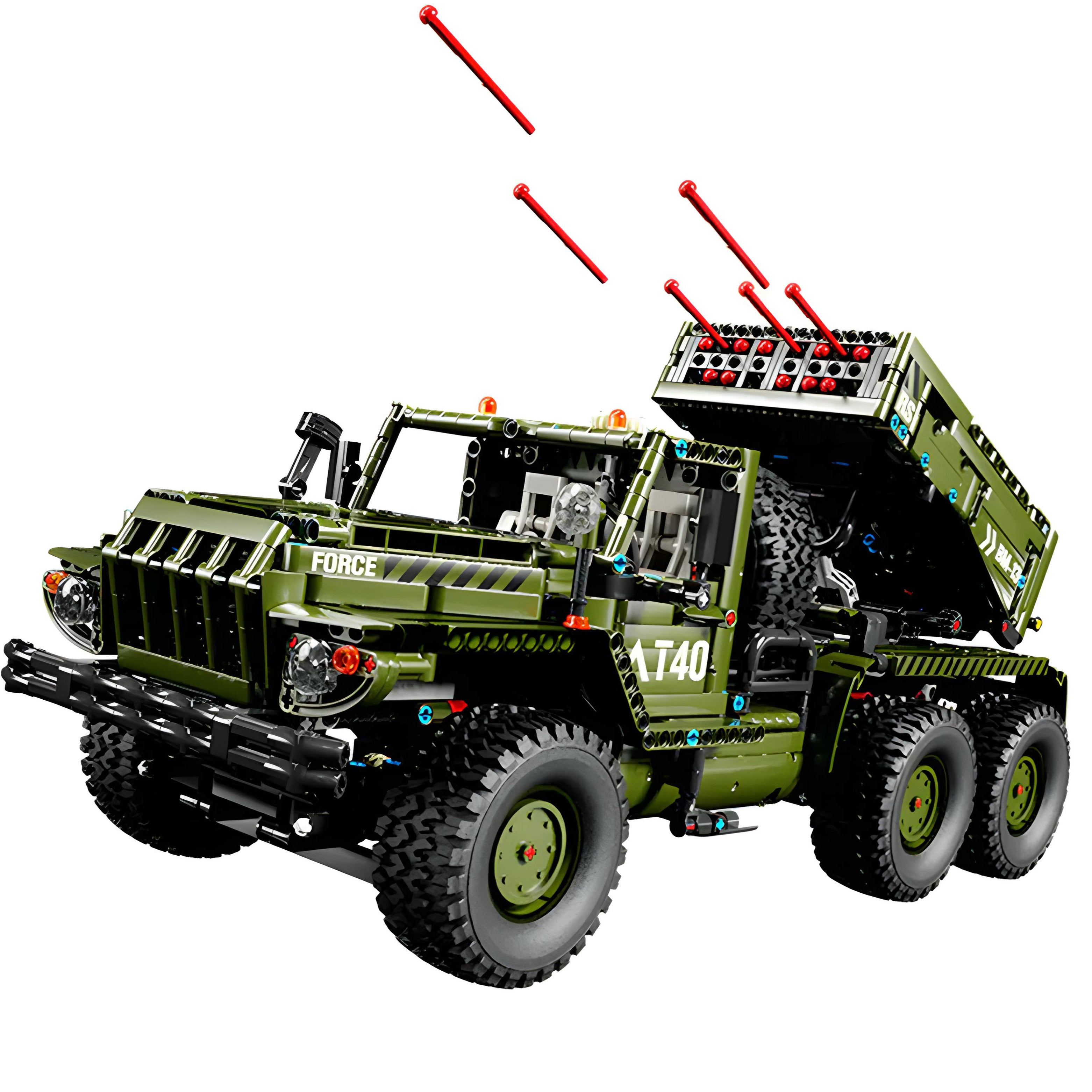 Remote Controlled Katyusha Rocket Launcher | 2269pcs