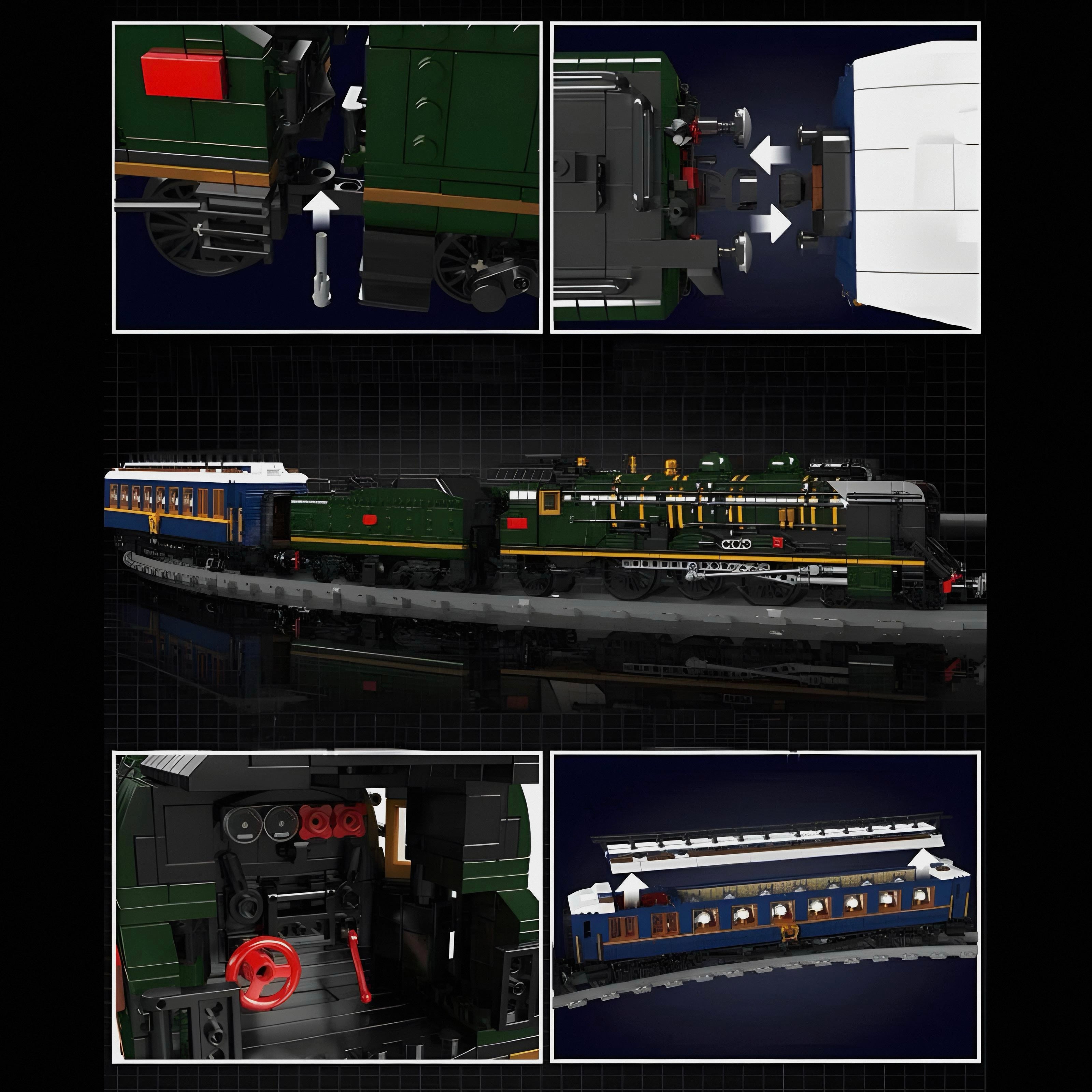 Orient Express Locomotive | 3897pcs