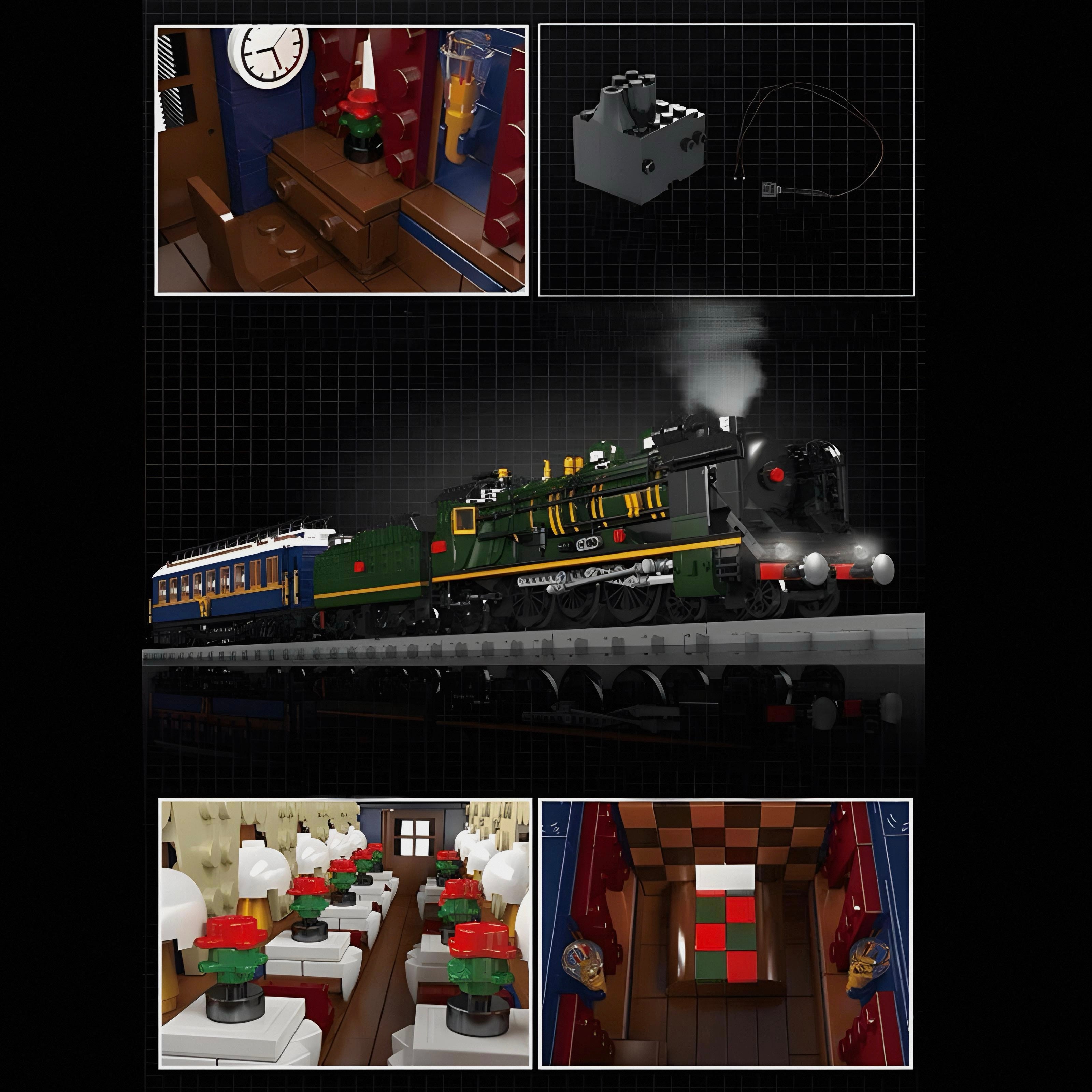 Orient Express Locomotive | 3897pcs