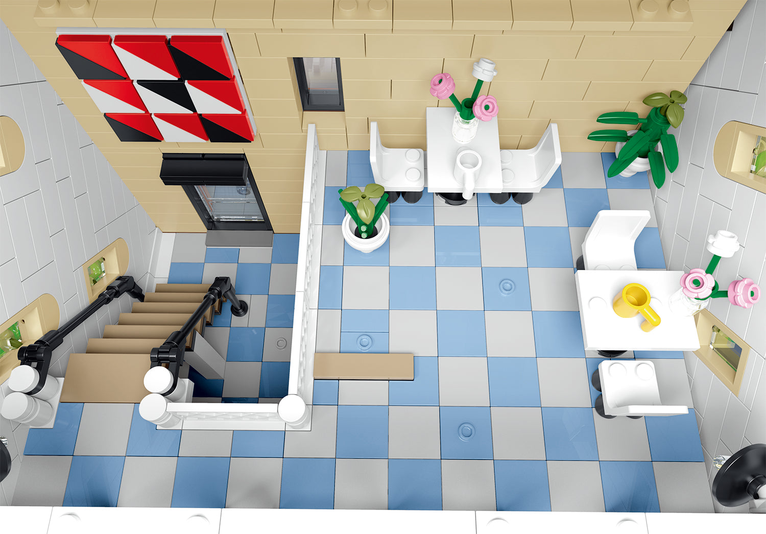 Upside Down Cafe | 3120pcs