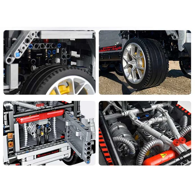 6x6 British Off Roader | 3082pcs