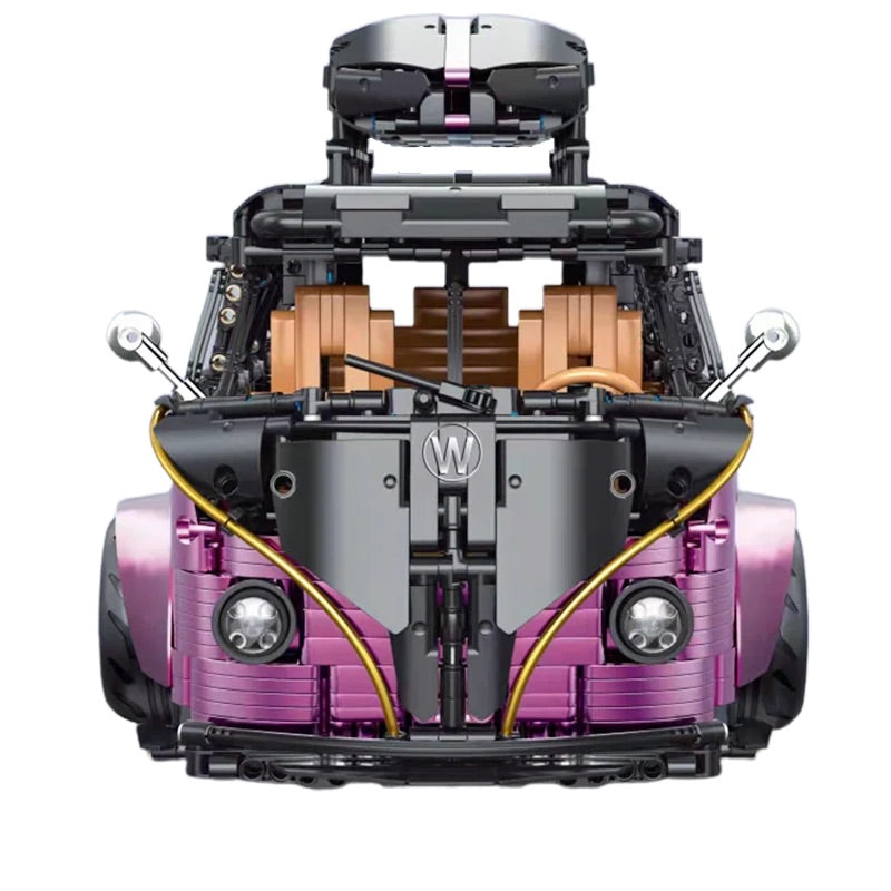 Widebody Satin Purple Campervan | 3298pcs