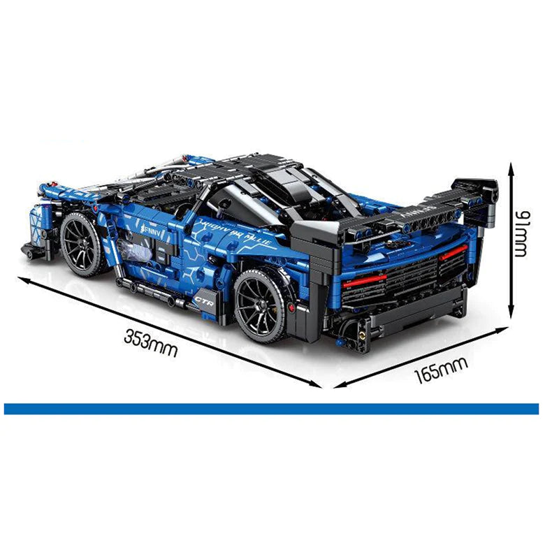 Remote Controlled Senna GTR | 1404pcs