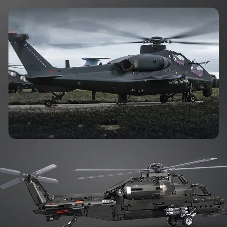 Remote Controlled CAIC Z-10 Helicopter | 992pcs
