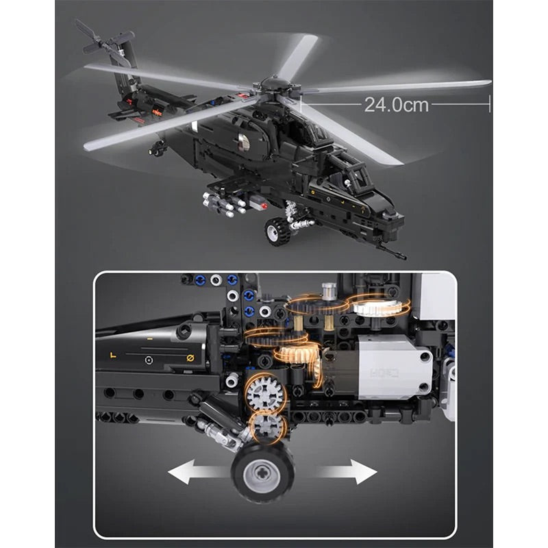 Remote Controlled CAIC Z-10 Helicopter | 992pcs