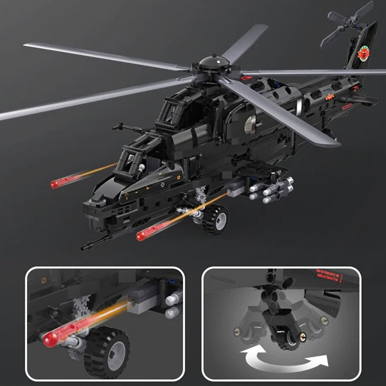 Remote Controlled CAIC Z-10 Helicopter | 992pcs