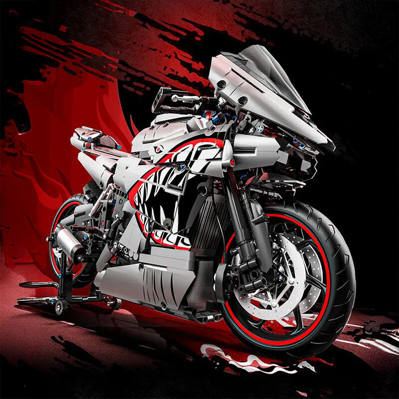 Japanese Shark Performance Motorbike | 2128pcs