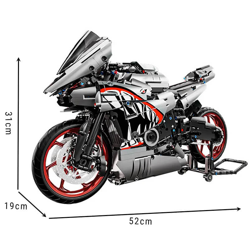Japanese Shark Performance Motorbike | 2128pcs
