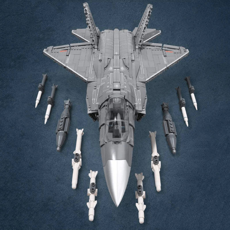 J-35 Stealth Fighter | 2635pcs