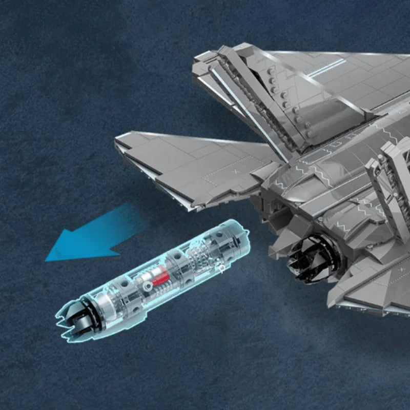 J-35 Stealth Fighter | 2635pcs
