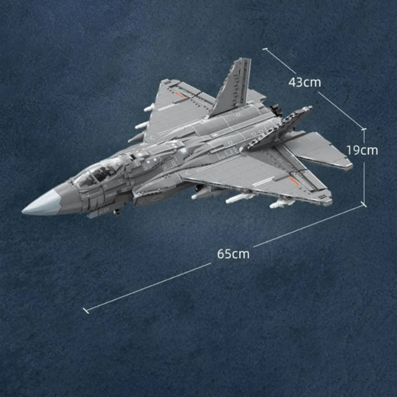 J-35 Stealth Fighter | 2635pcs