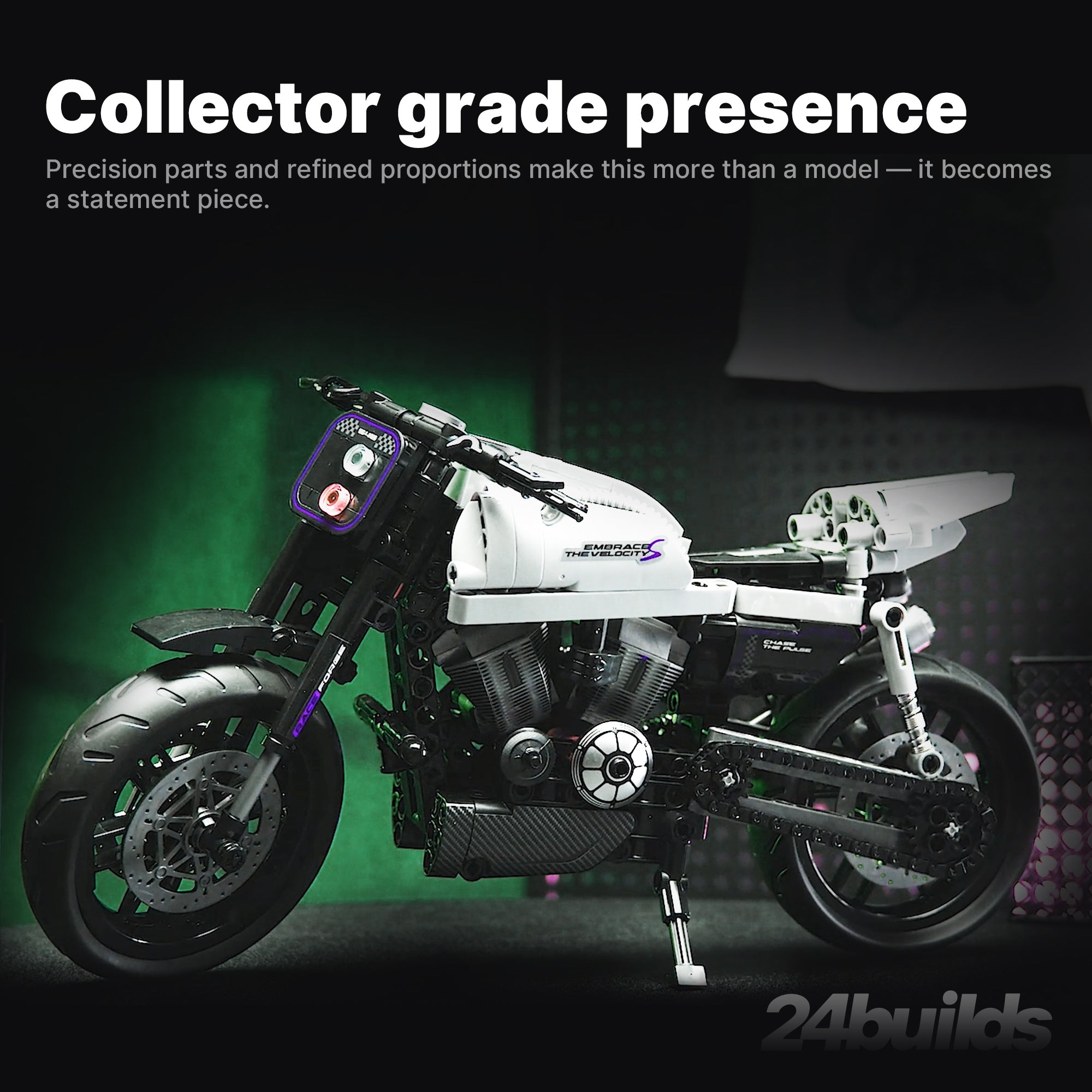 Silver V2 Café Racer