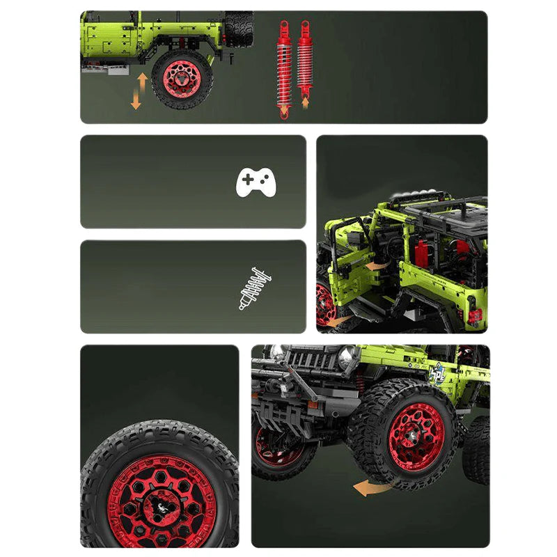 The Ultimate 1:6 Scale Off Roader | 2544pcs