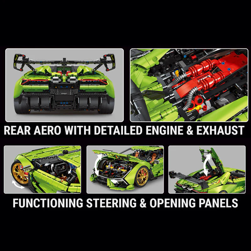The Largest Ever Car Model | 6627pcs